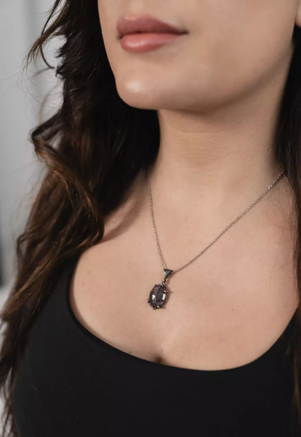 Vintage Garnet Necklace  image