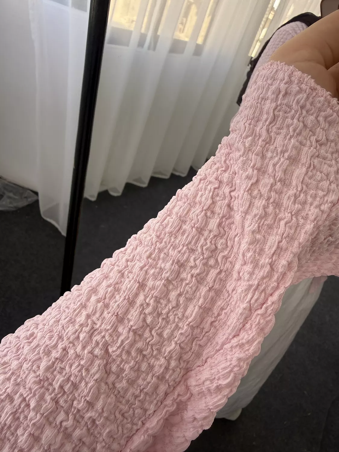 Crinkle blous hover image