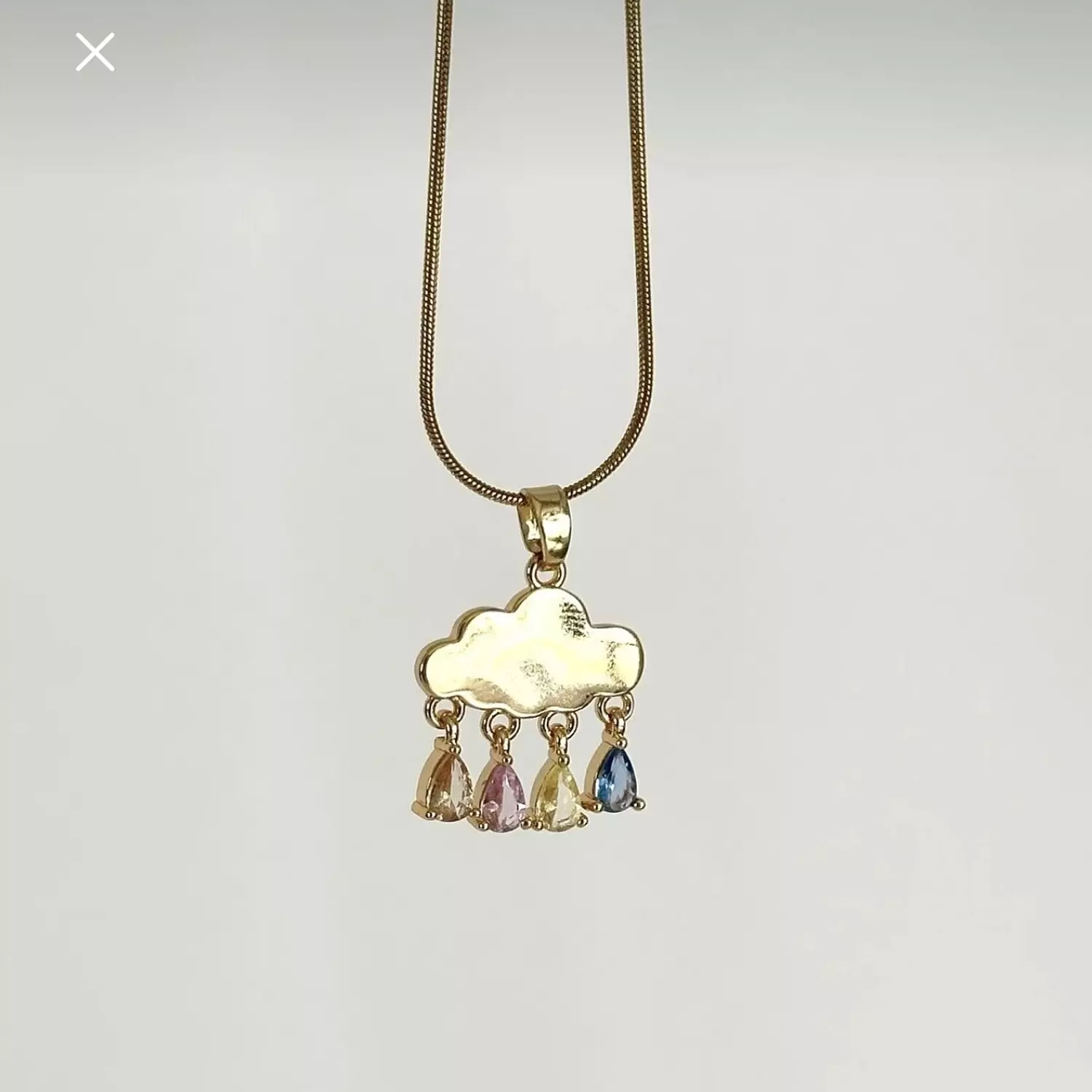 Singing in the rain necklace  2