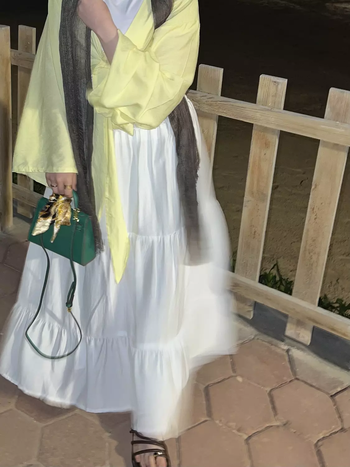 linen skirt 1