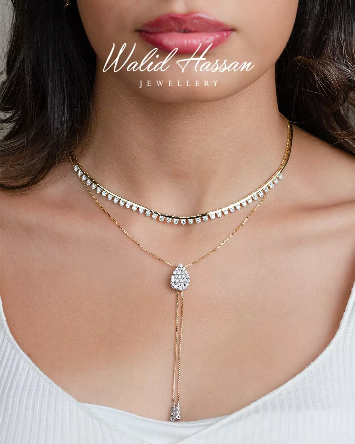 diamond choker 1333 5