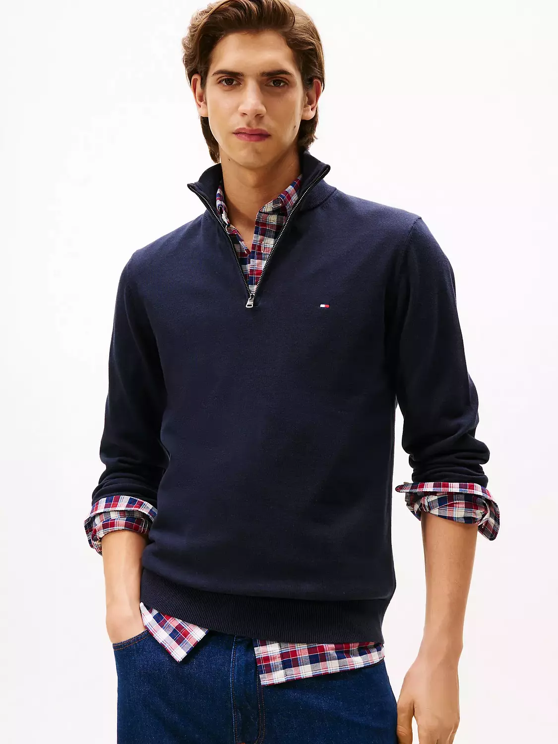 Classic Quarter-Zip Sweater image