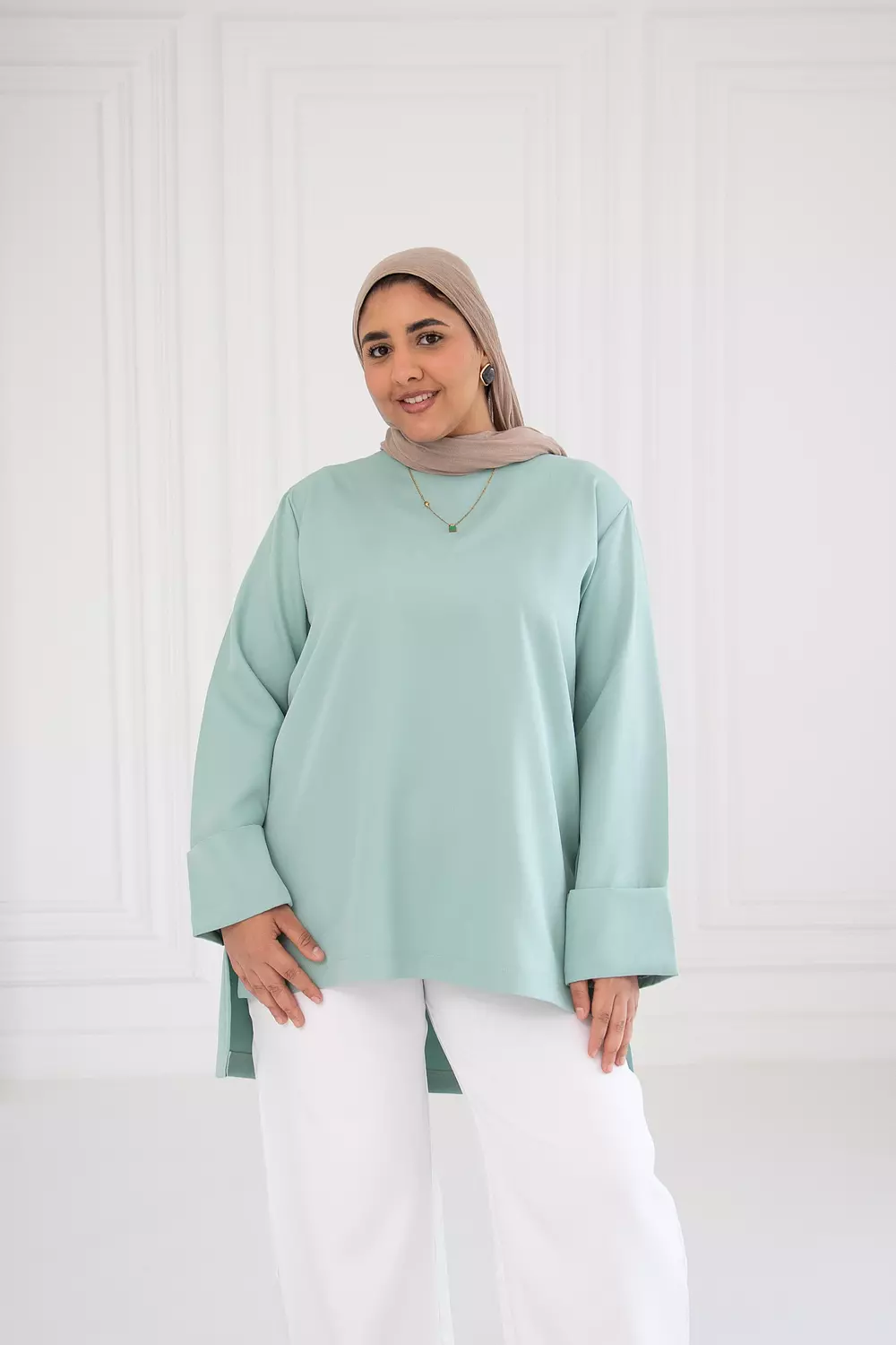 Rosa high and low blouse 24