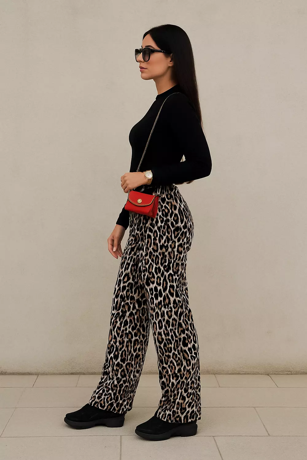 Leopard Pants image