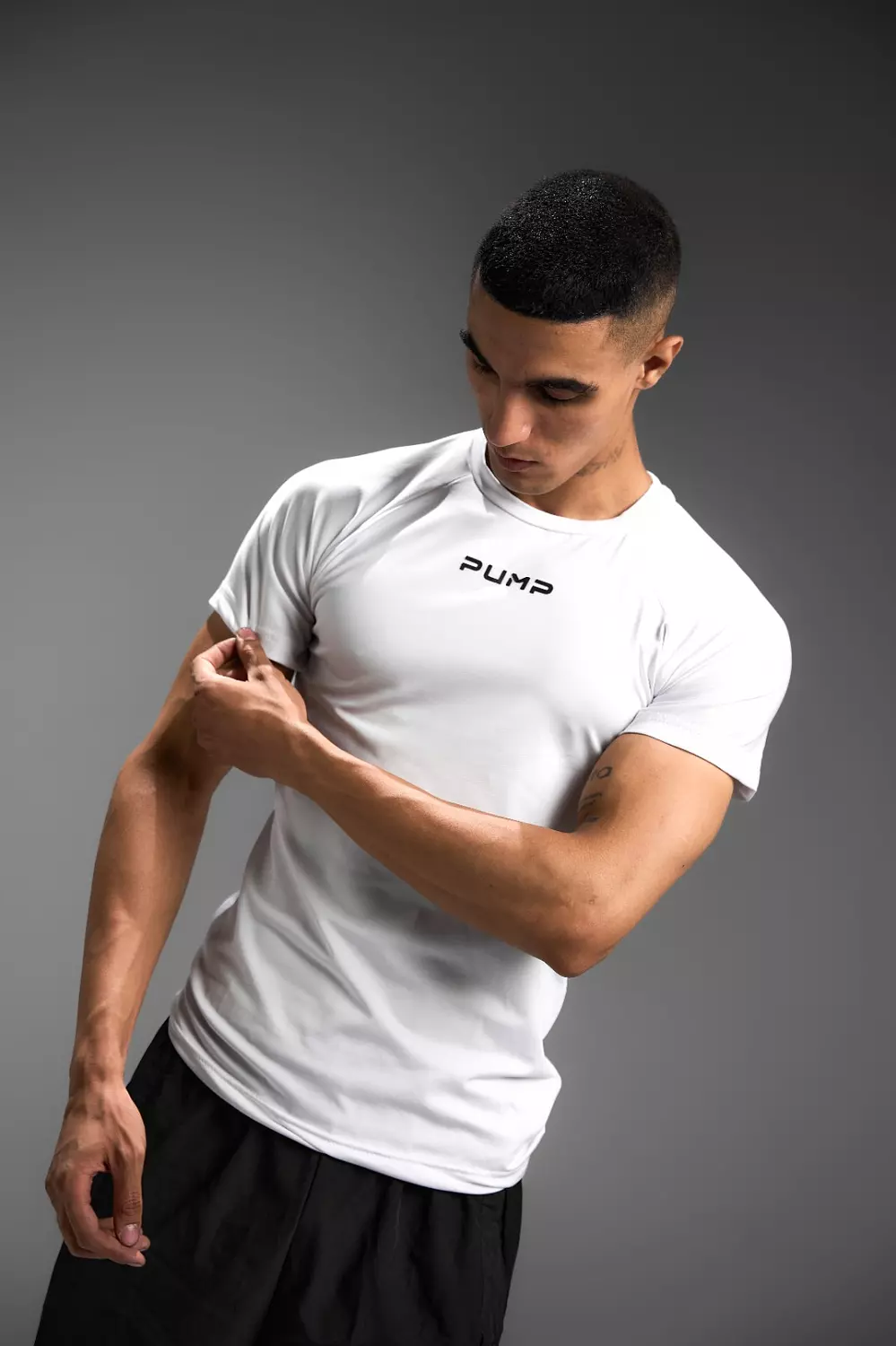 SUPERVILLAIN COMPRESSION TEES-white 7
