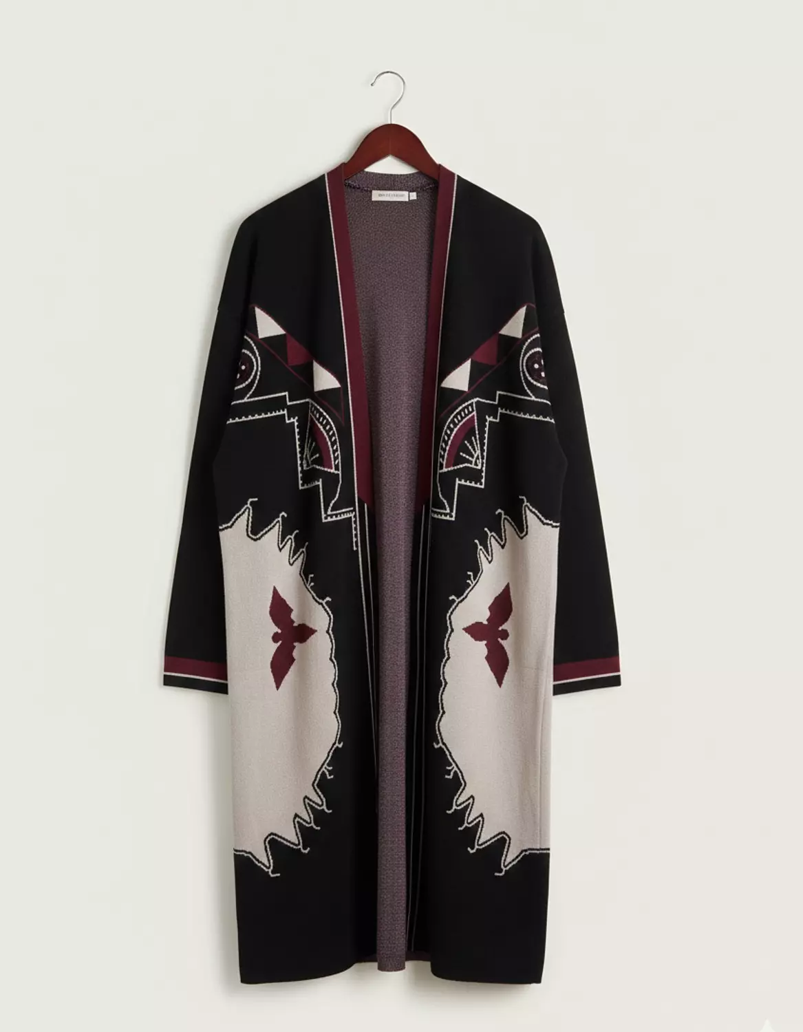 Midnight Butterfly Knitted Cardigan image