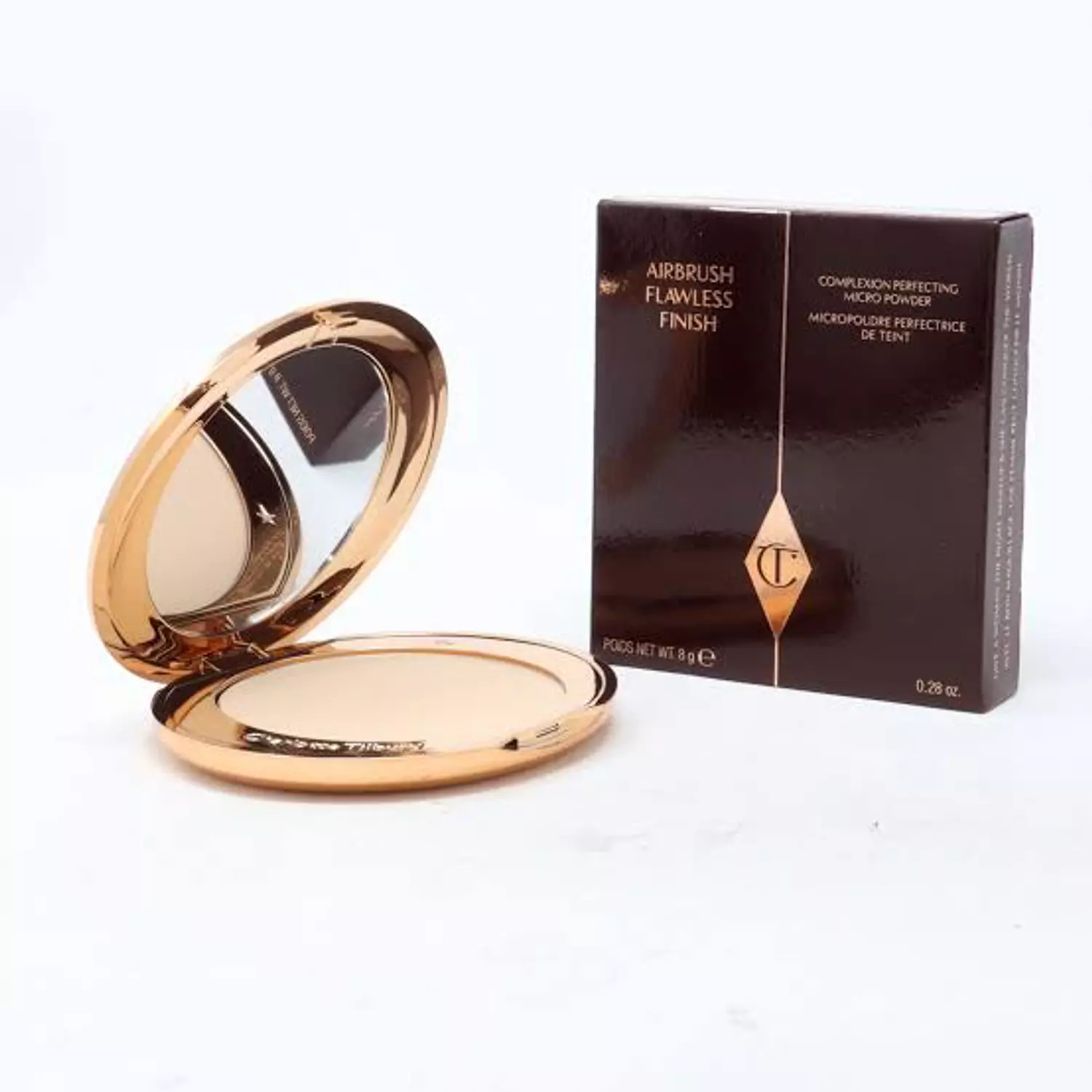  Charlotte Tilbury Airbrush Flawless Finish Skin Perfecting Powder MEDIUM 2