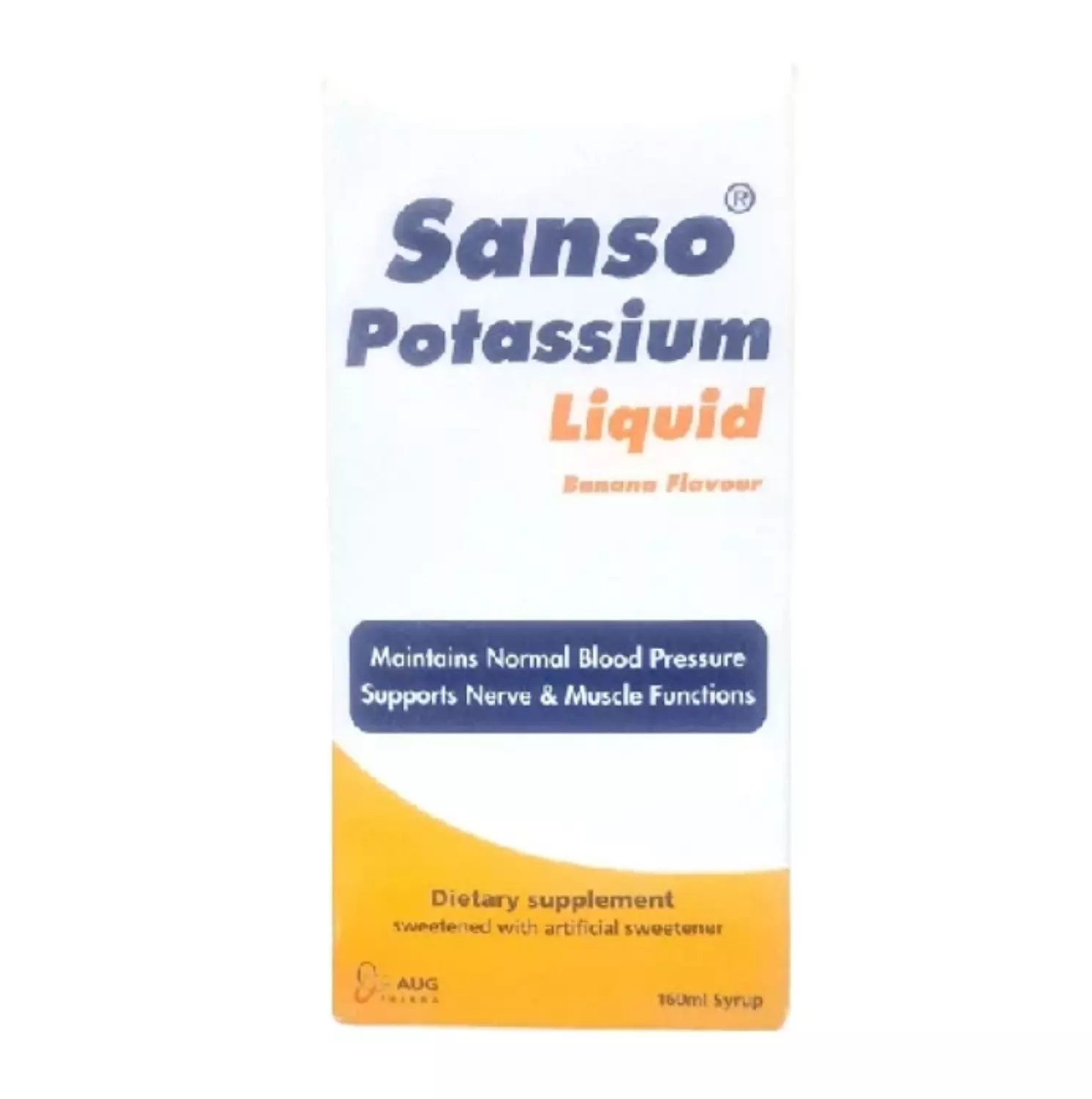 SANSO POTASSIUM 160 ML SYRUP 1