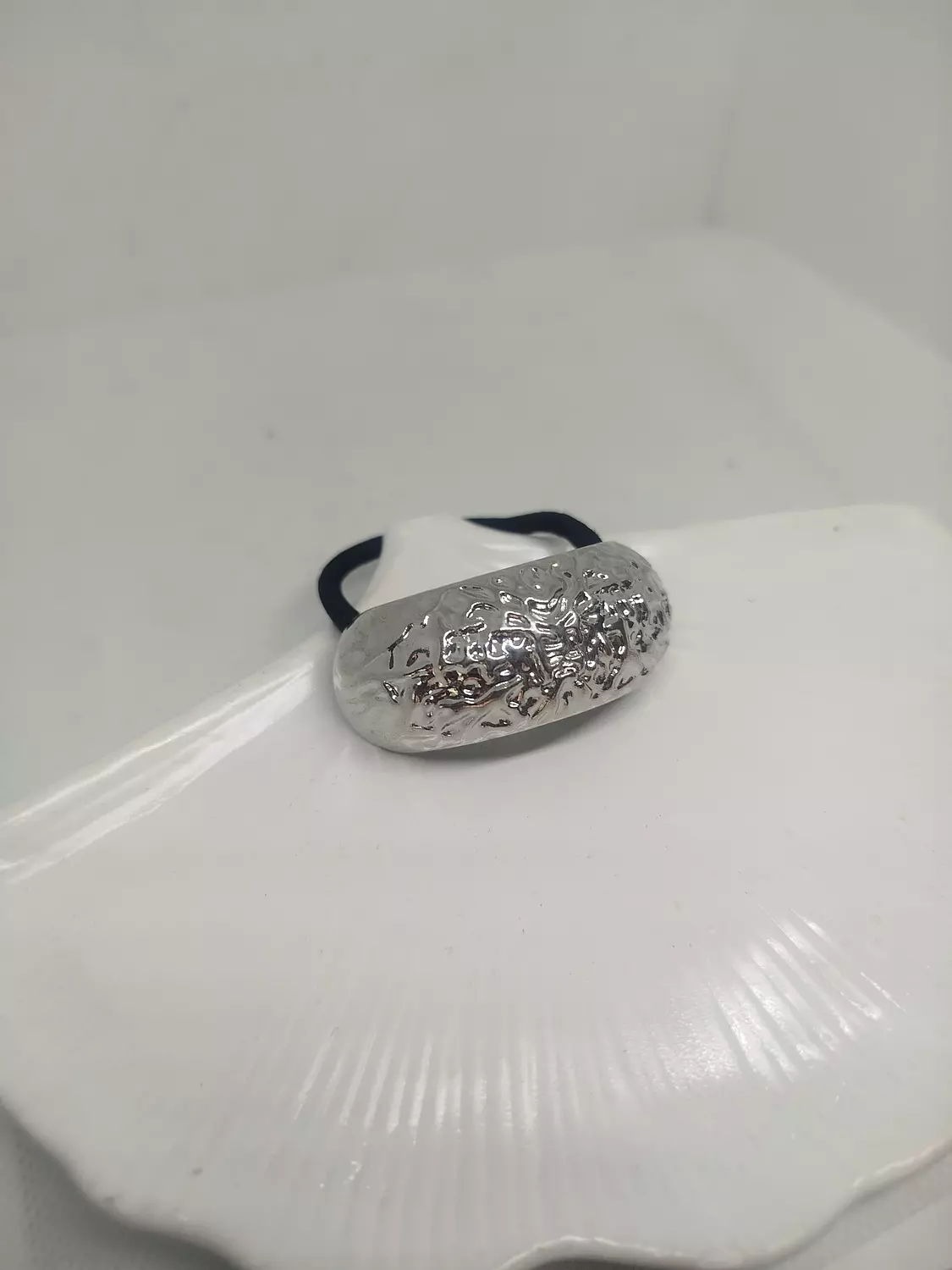 Silver hair piece  hover image