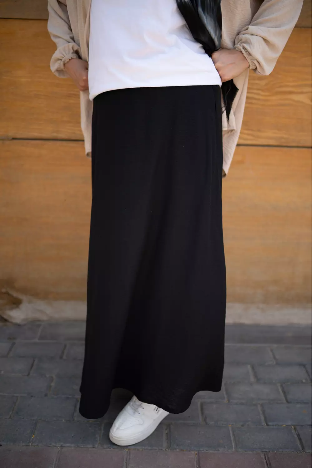 Spanish Linen Black Skirt 3