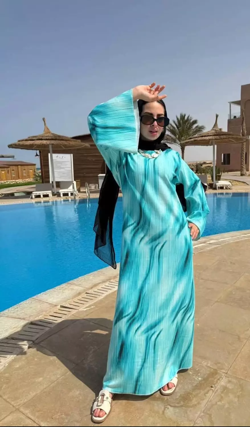 Sea waves dress  2