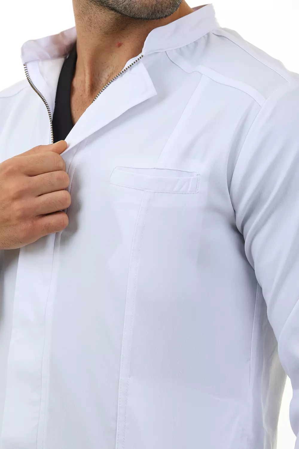 White Imperial Lab Coat 10