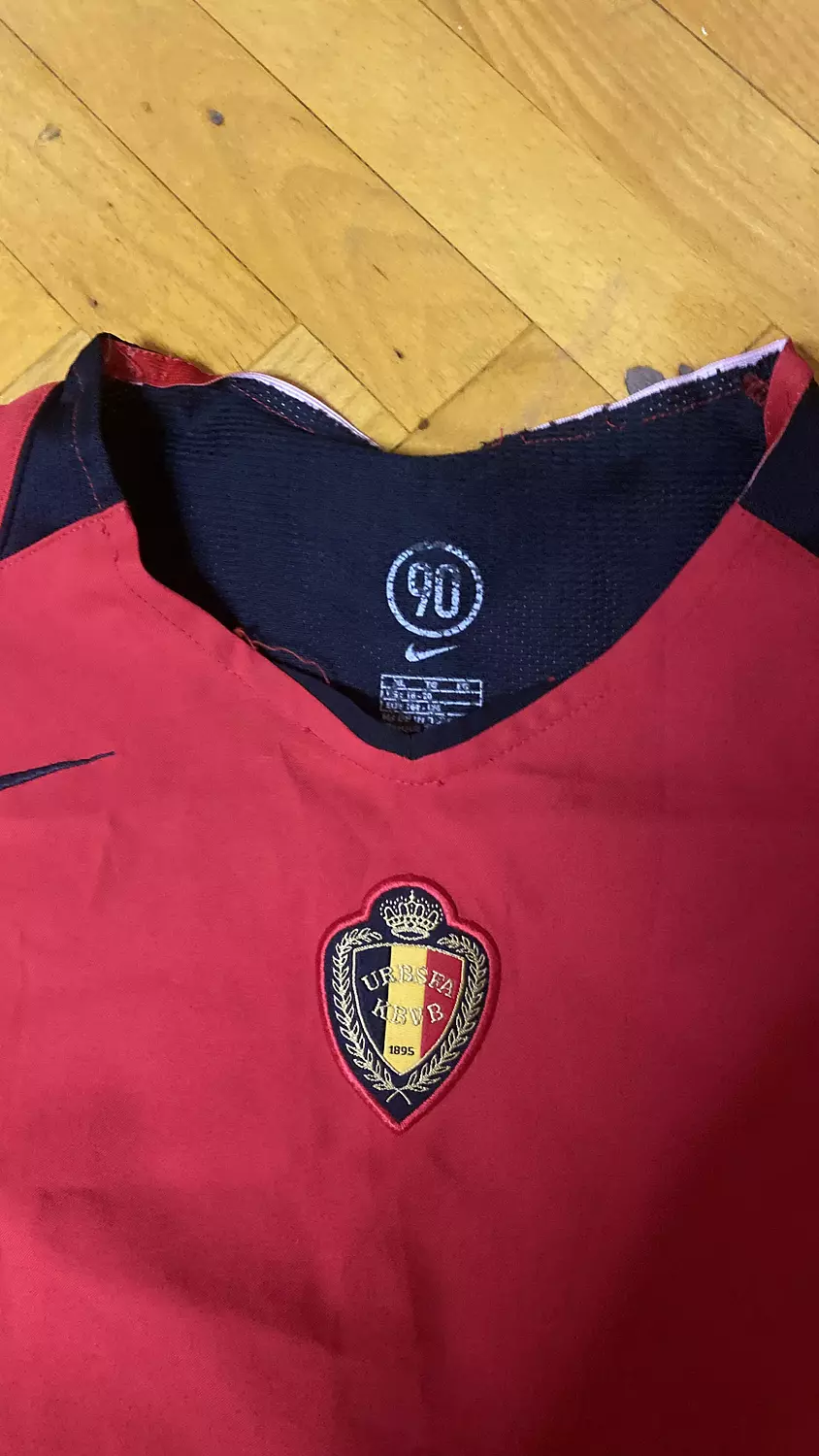 Belgium 2004 Home Kit (LB) 2