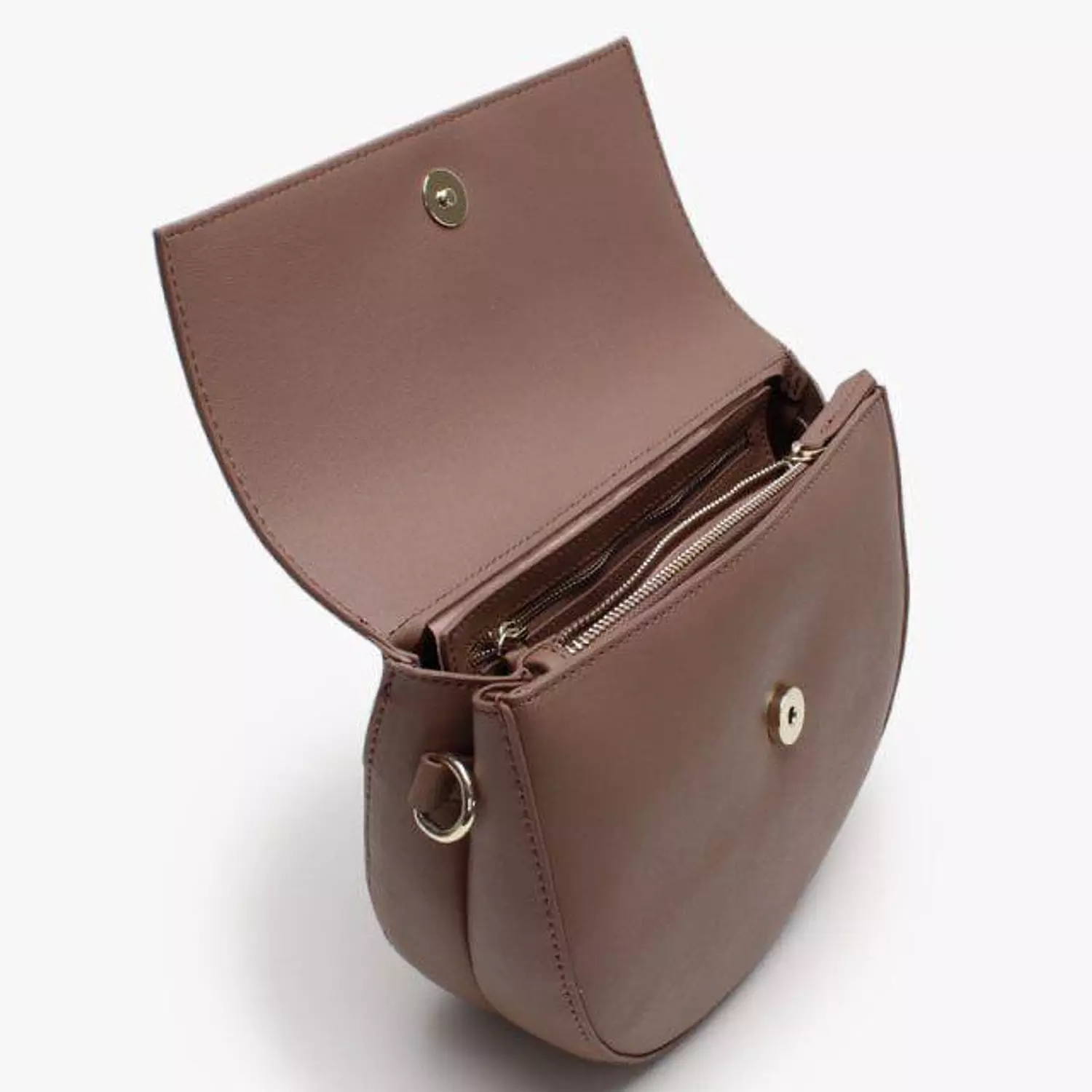 Valentino Bigs saddle crossbody bag brown 2
