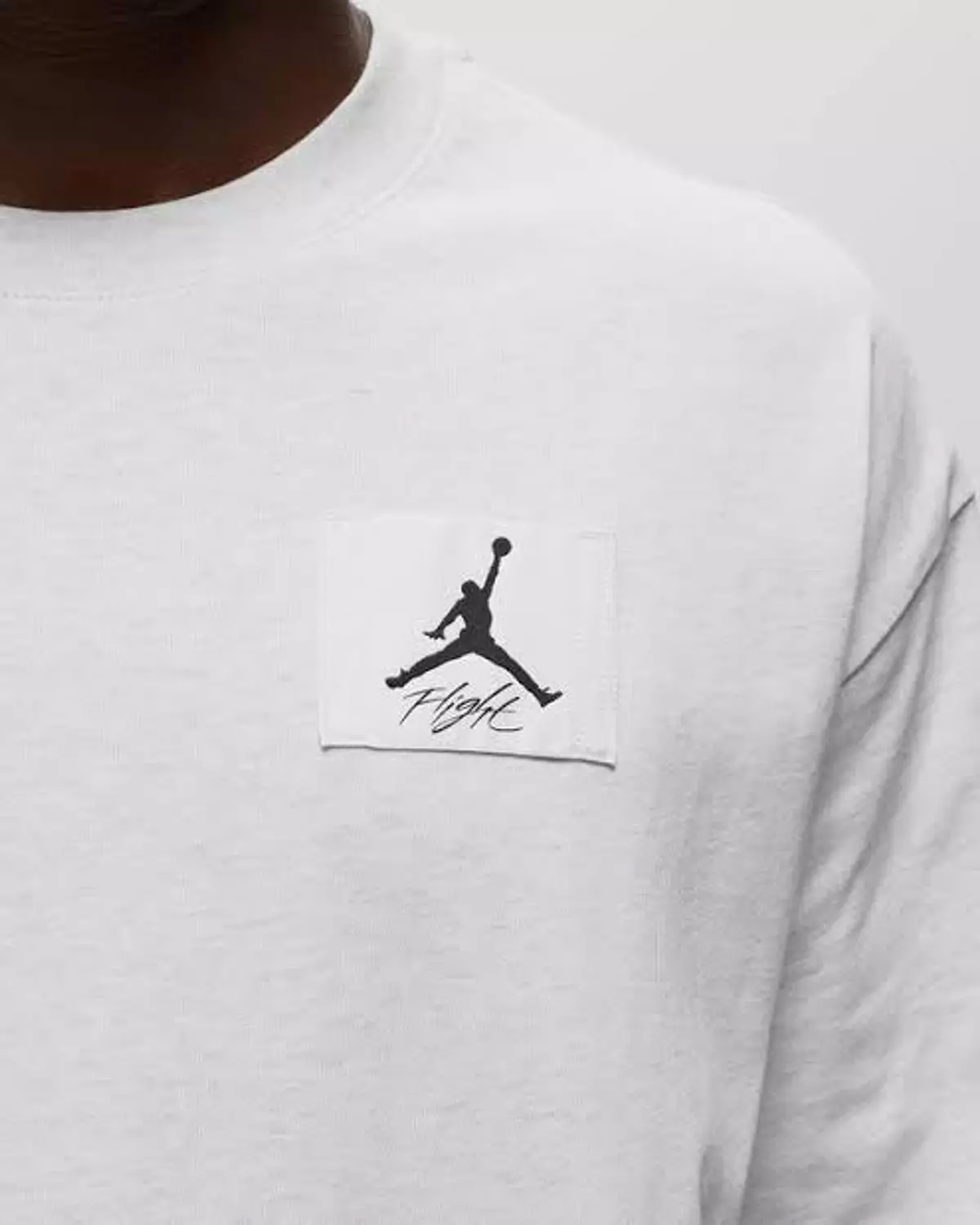 T-shirt air jordan white 3