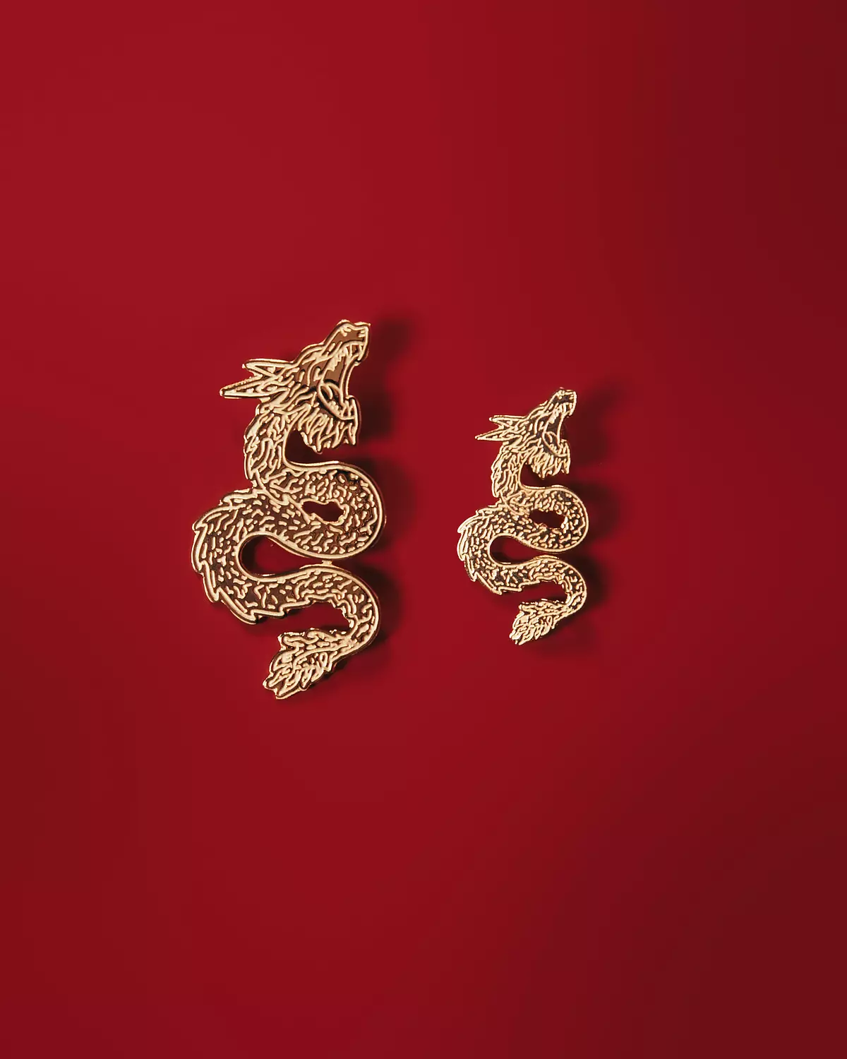 The Dragon-Gold Pin 1