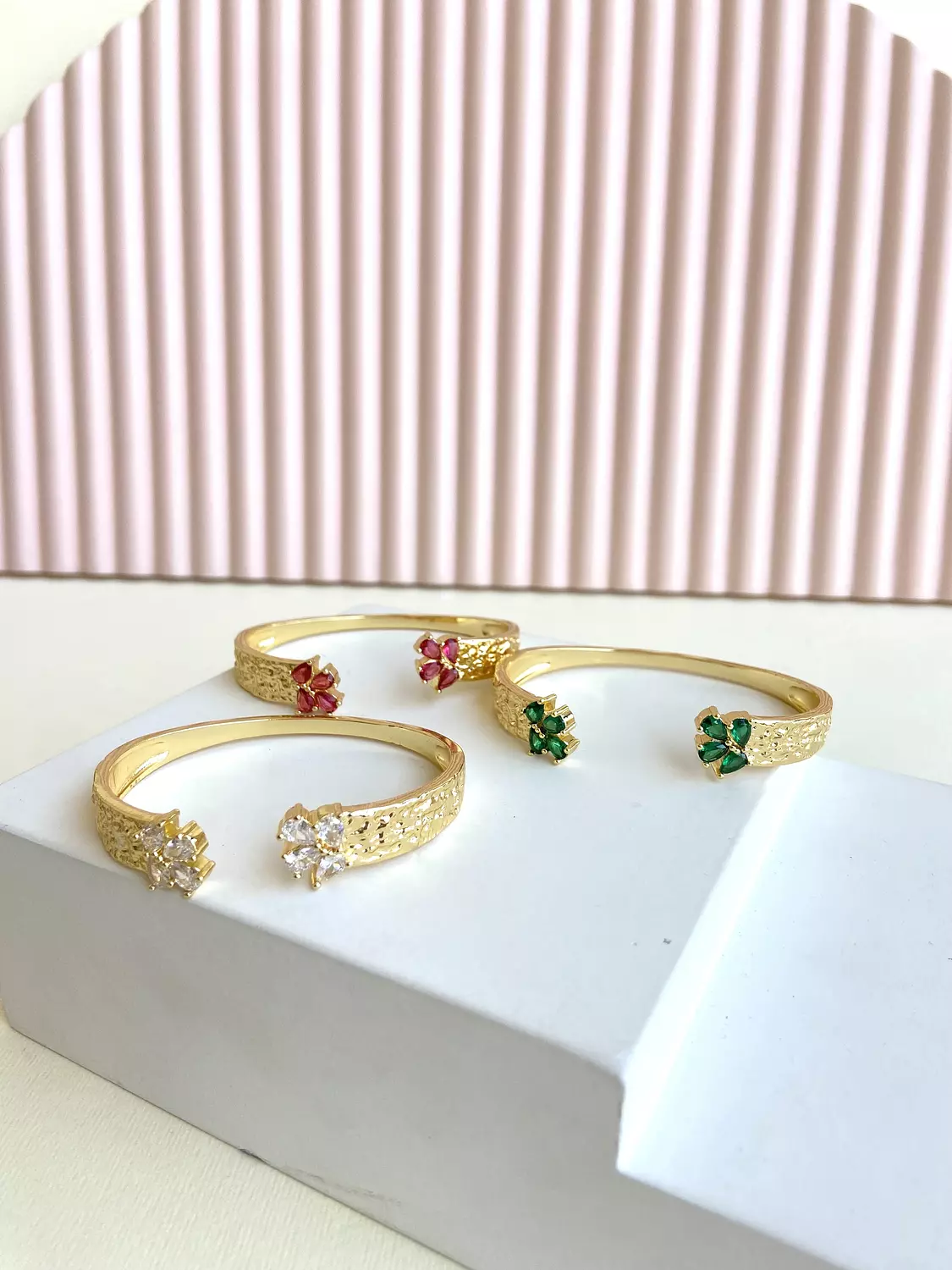 Flowered bangles 4