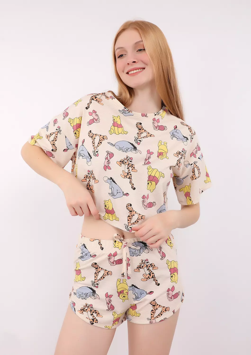 Winnie The Pooh Short Pajama Set 5