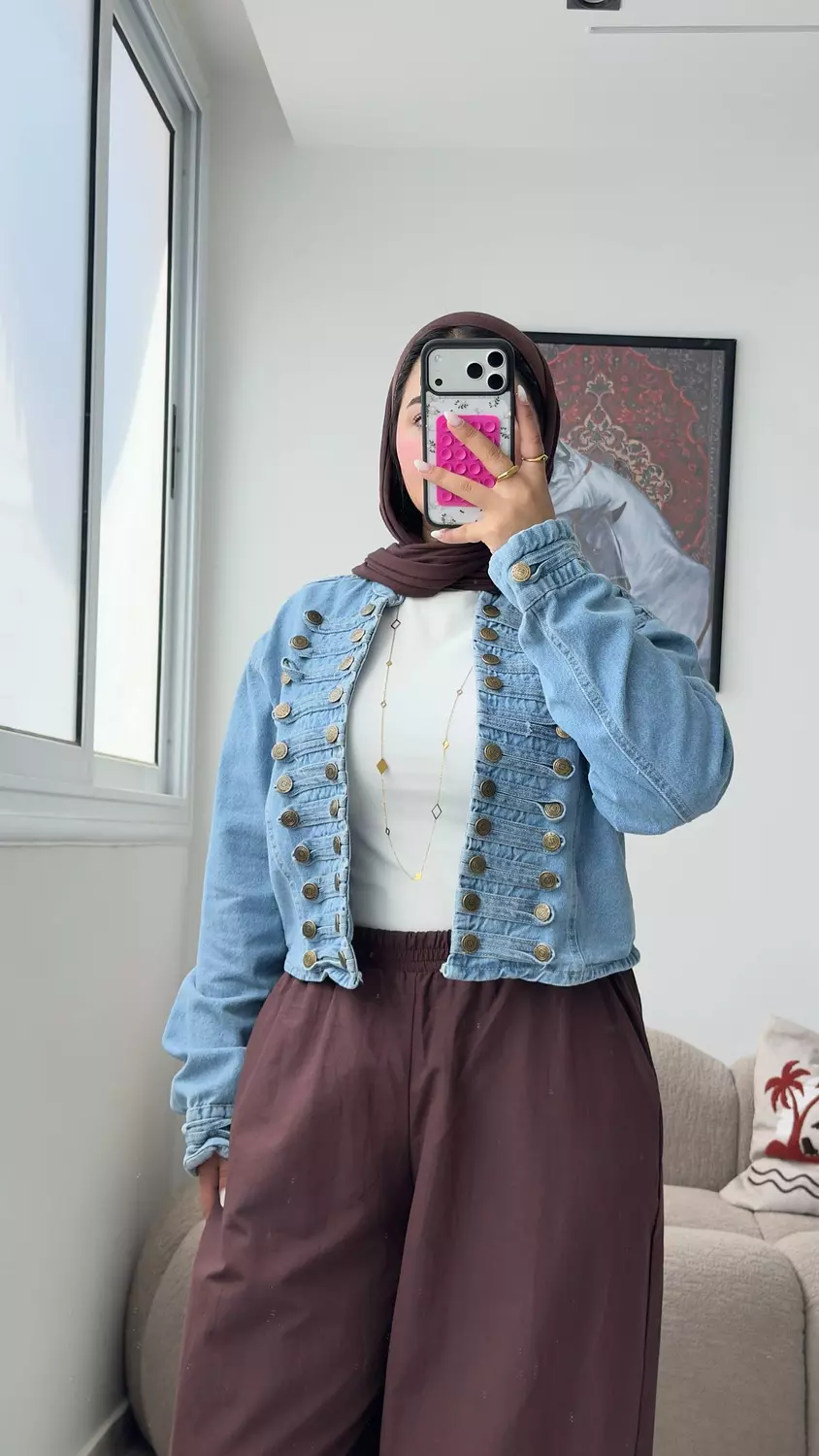 Trendy denim jacket 2