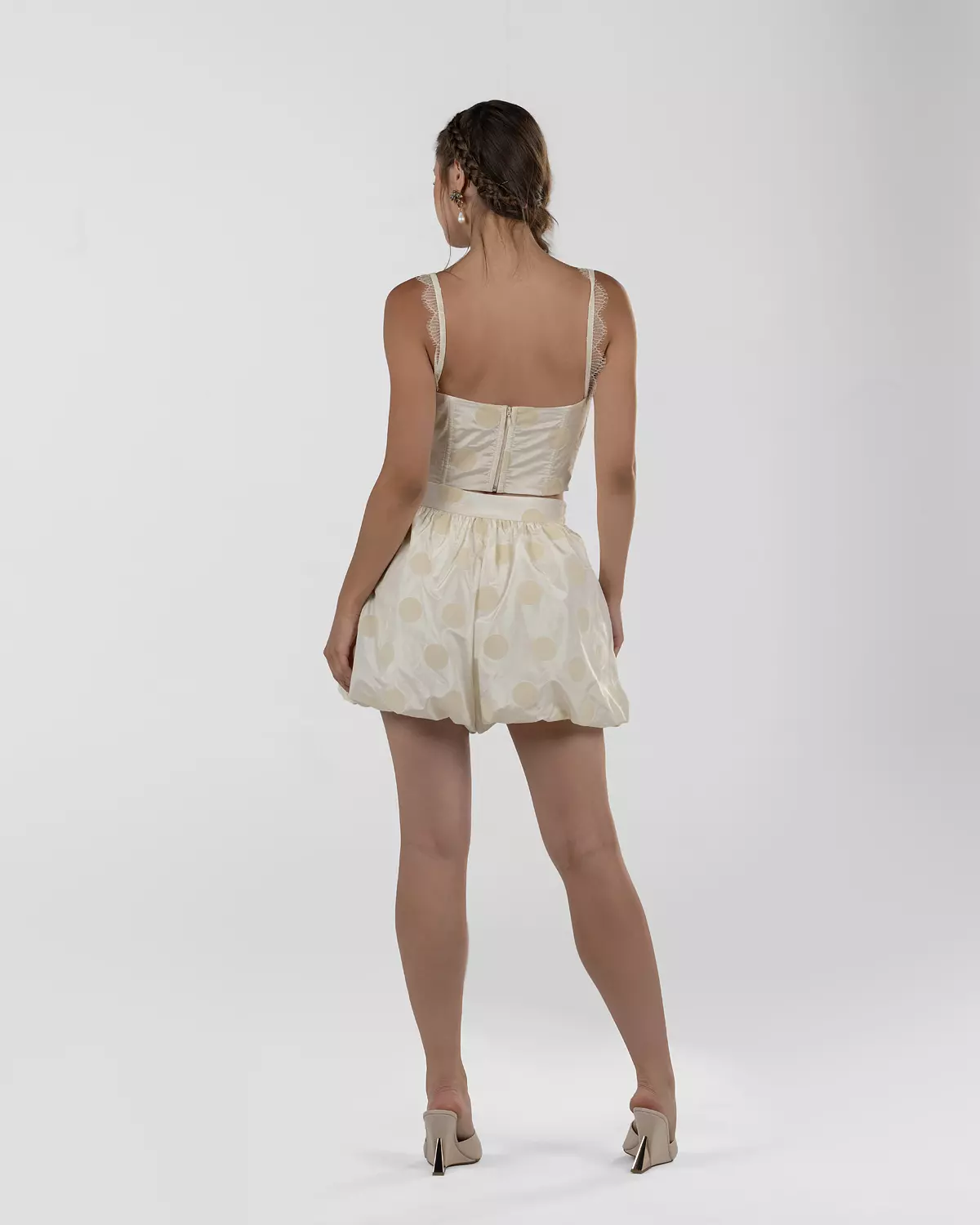 Chic Polka-Dot Balloon Shorts 3