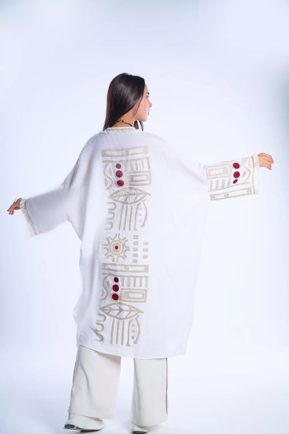 embroidered  on sleeves and the back 1