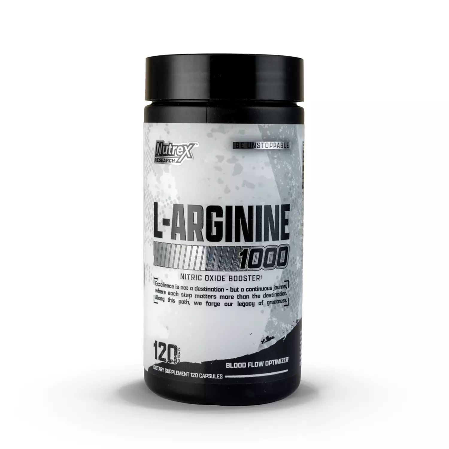 Nutrex Research L-Arginine – 100 Capsules for Blood Flow, Energy & Performance Support image