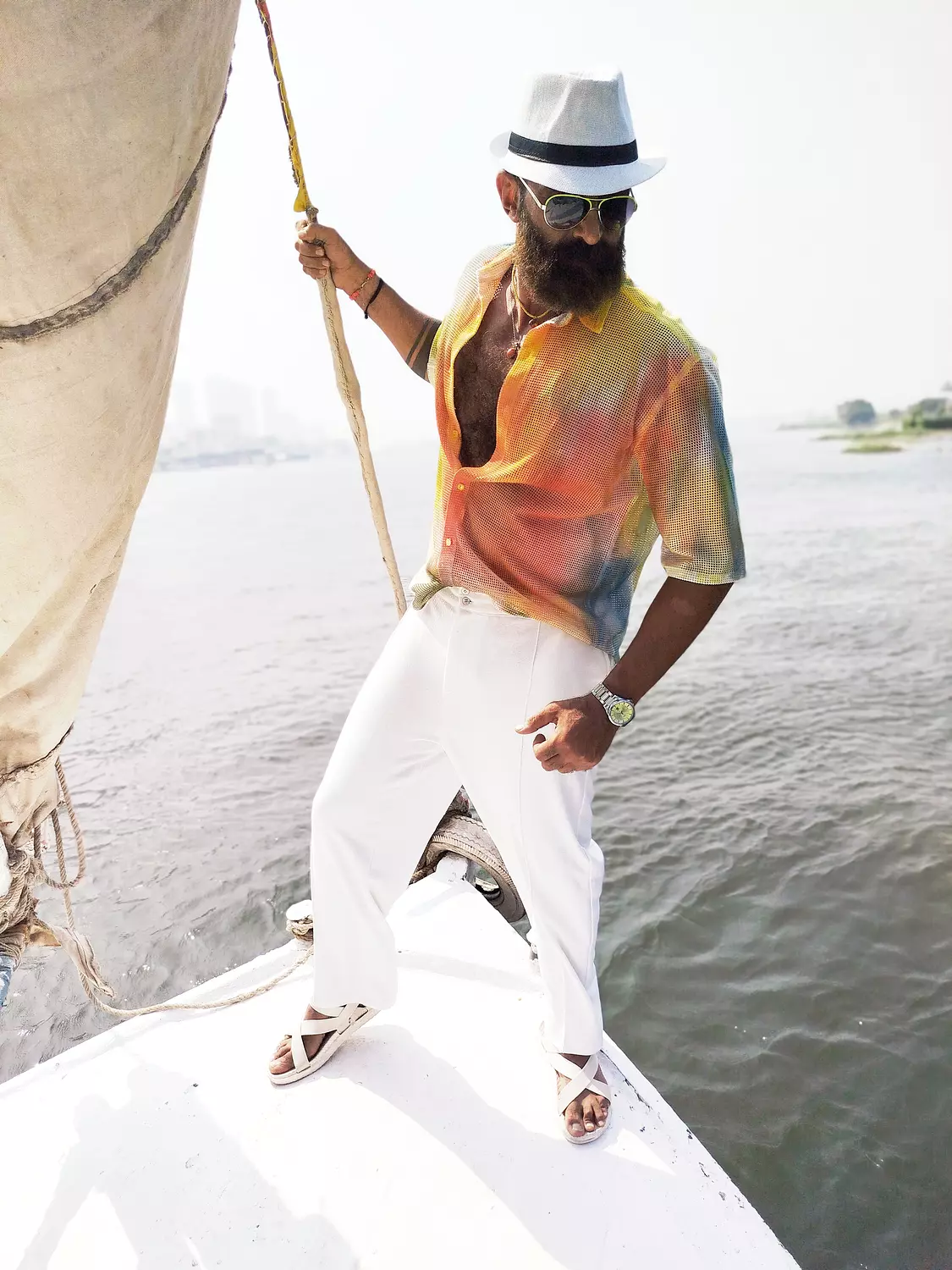 Colourful breathable shirt. 2