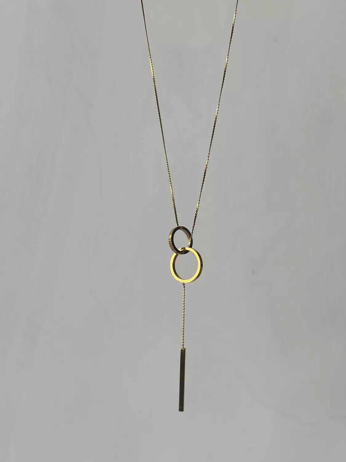 Two Rings Necklace  image