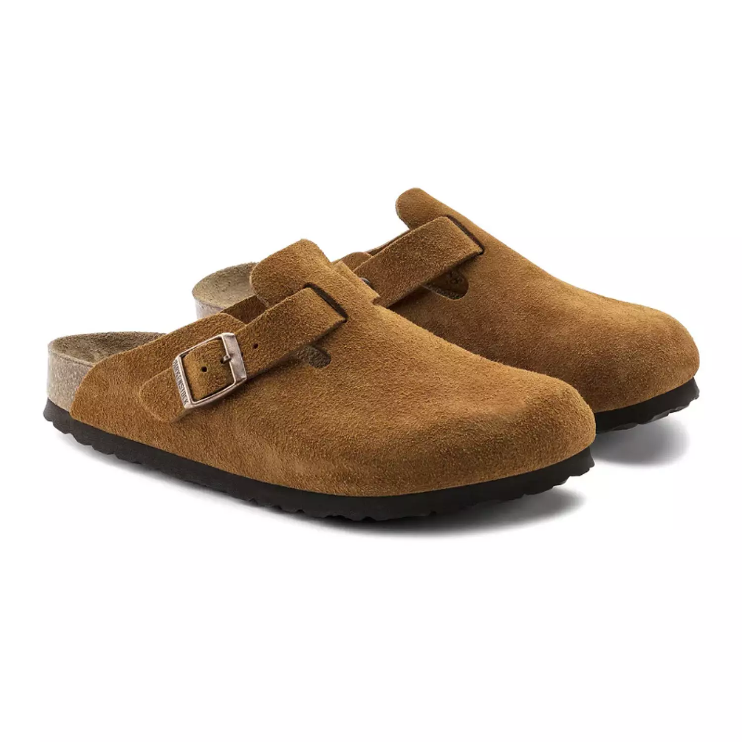 Birkenstock Boston Soft Footbed Suede Mink 2