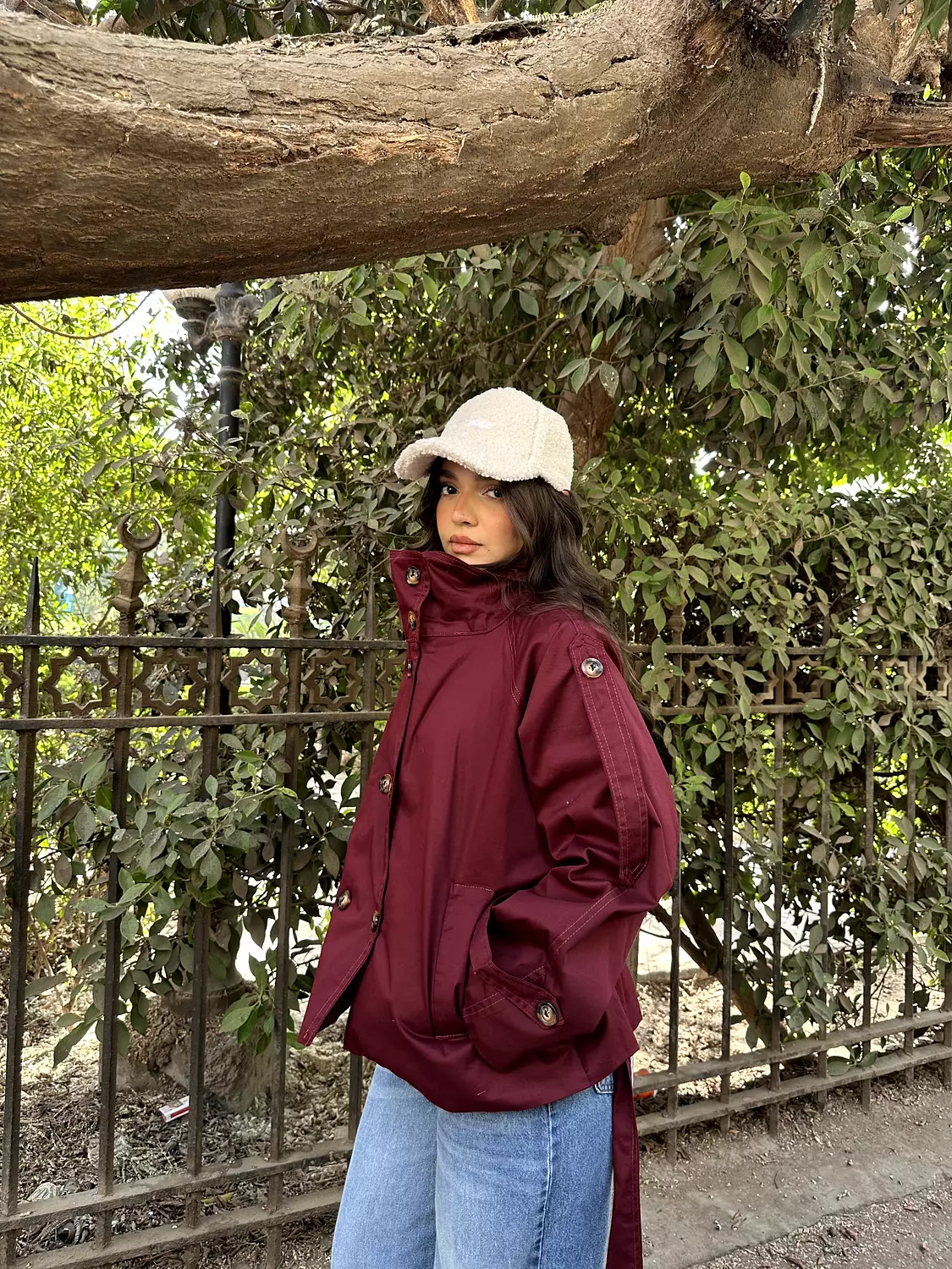 Cropped Trench Coat 25