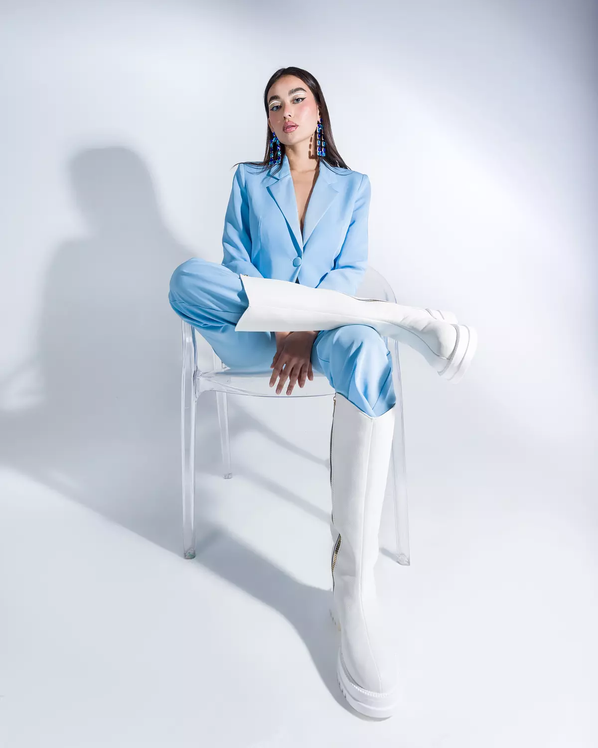 No Limit White Boots 1