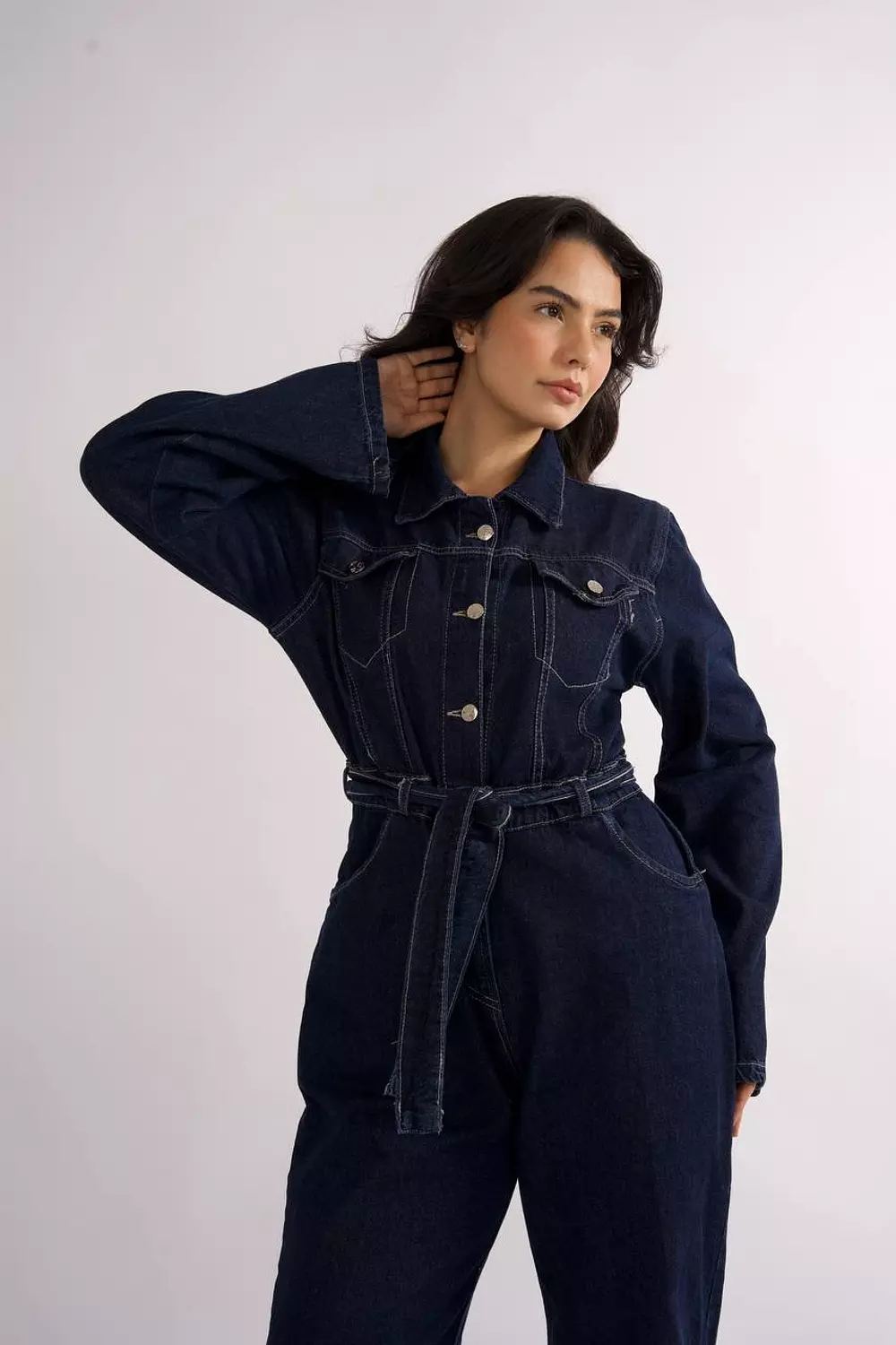 Denim jumpsuit  2