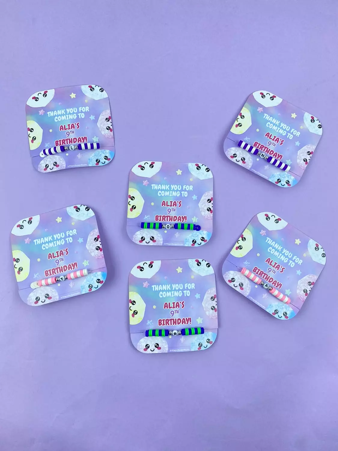 Squishy & Sparkly Chain Card 7