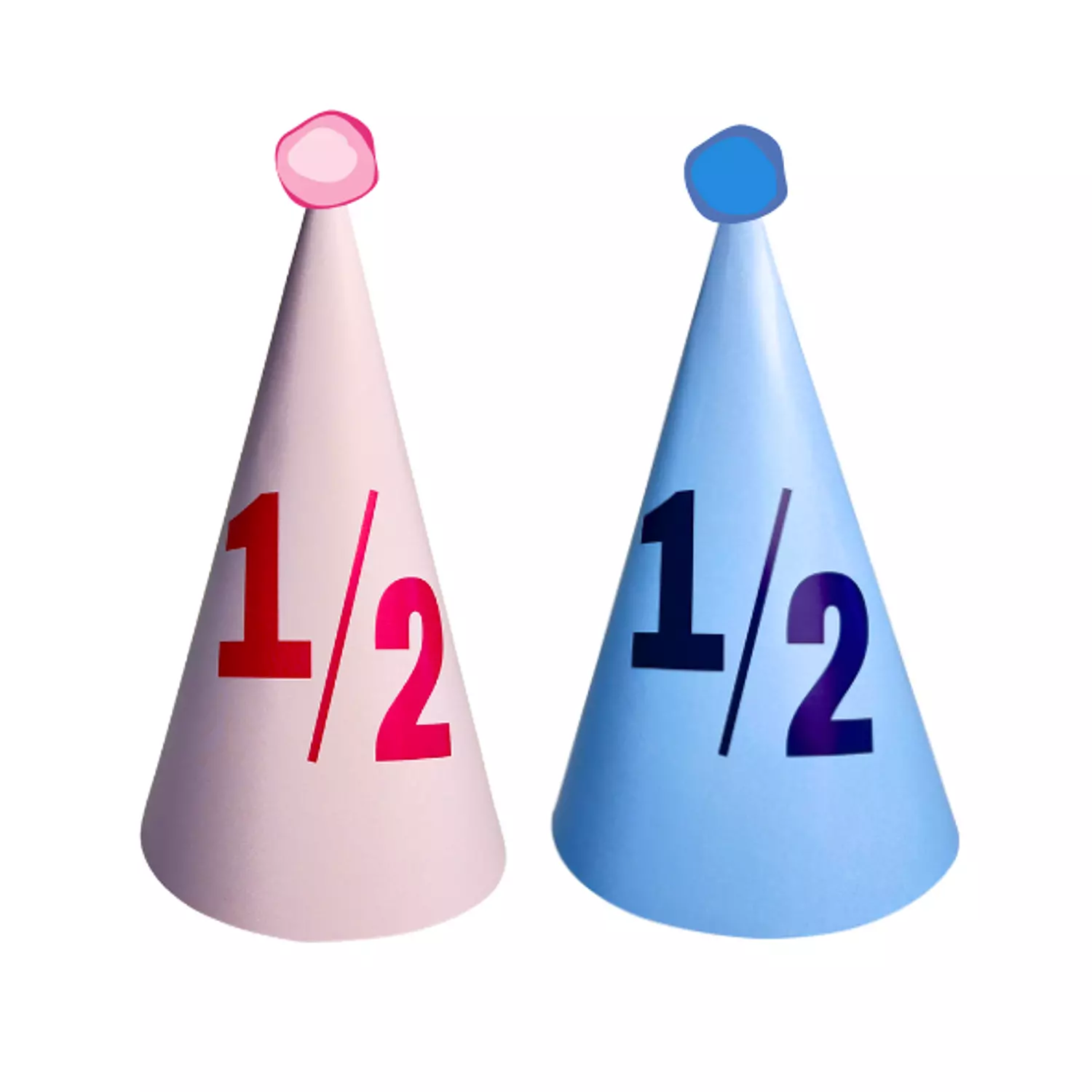 1/2 Birthday Hat image