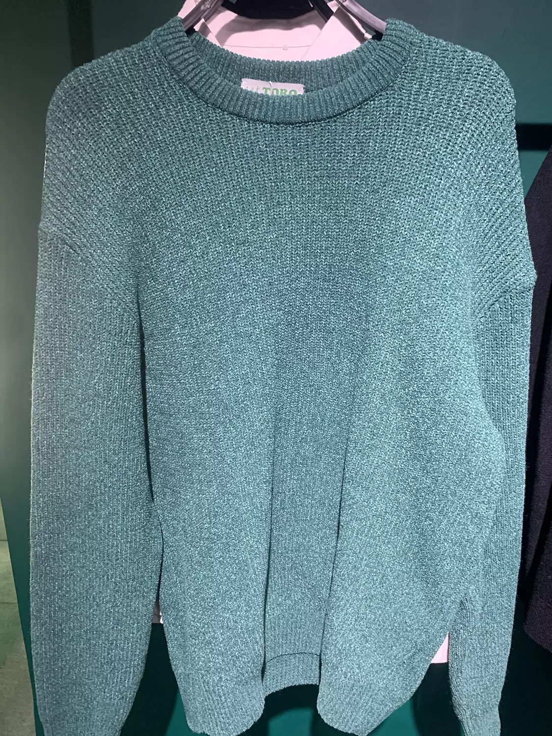 Heavy knitted  W hover image