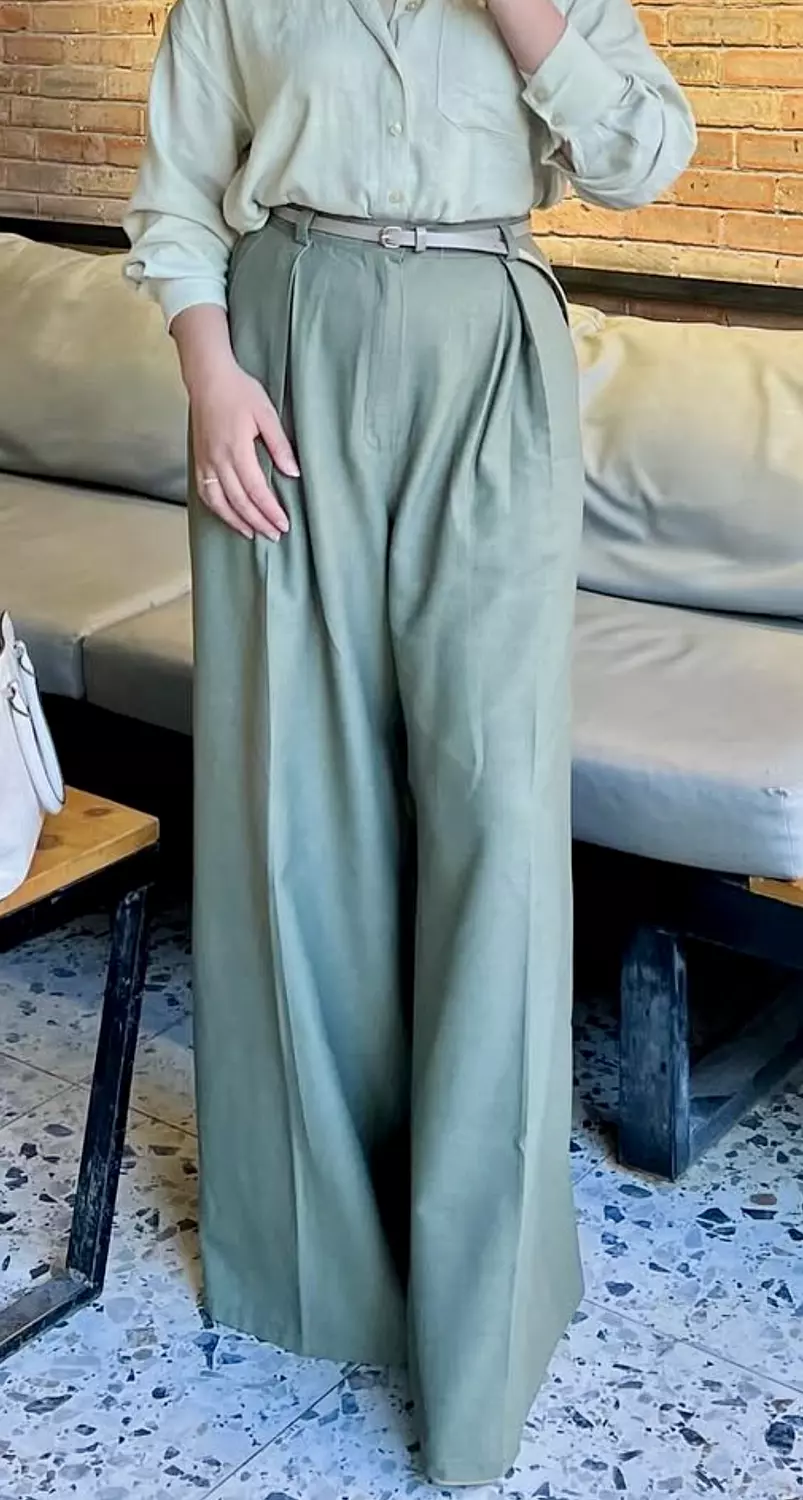 Emma Pants in Olive image