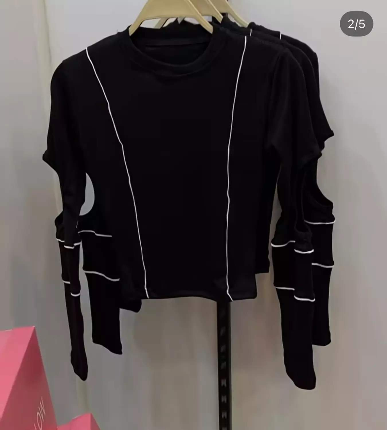 Cut out black top 1