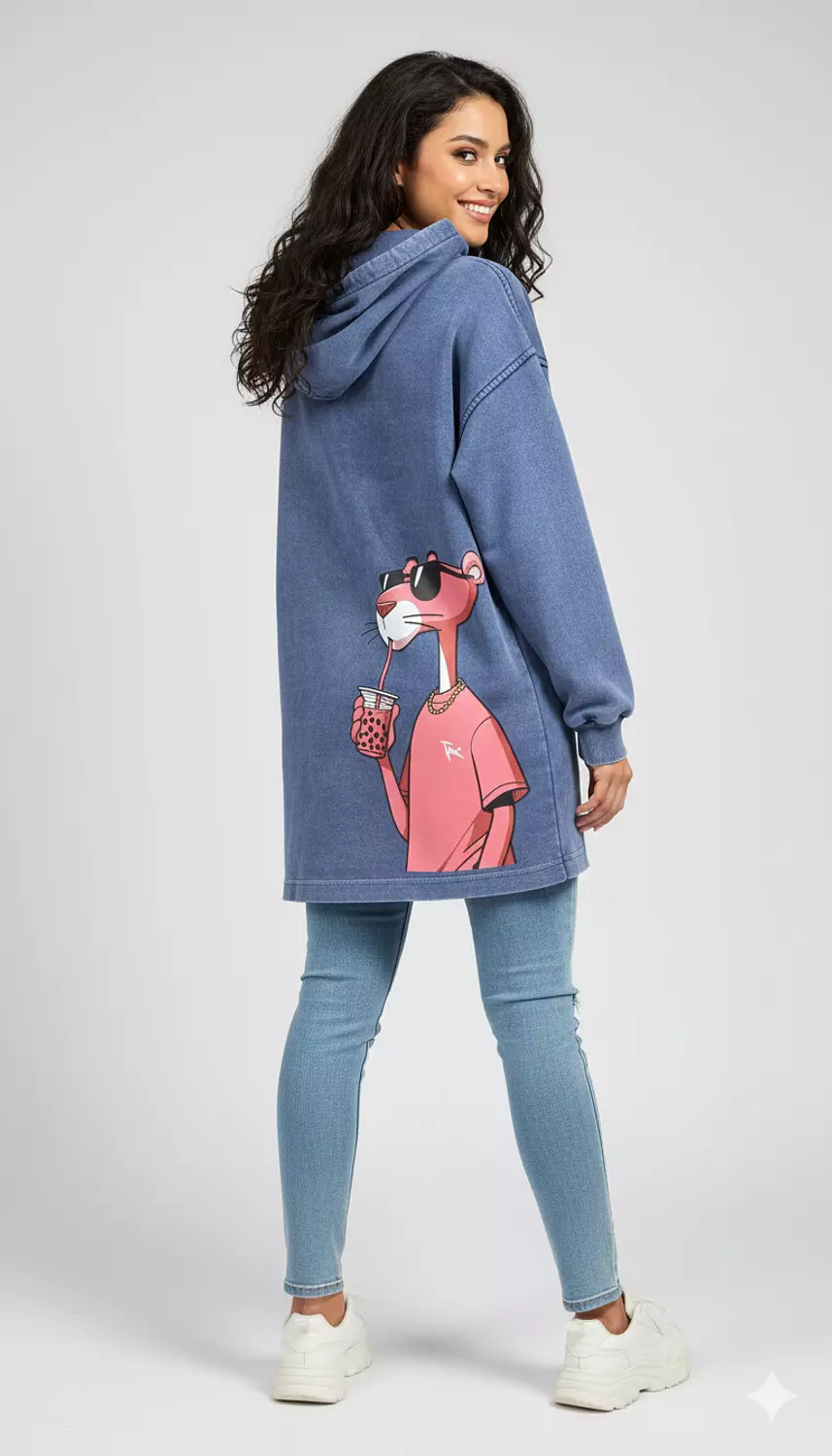 Pink pqnther hoodie image