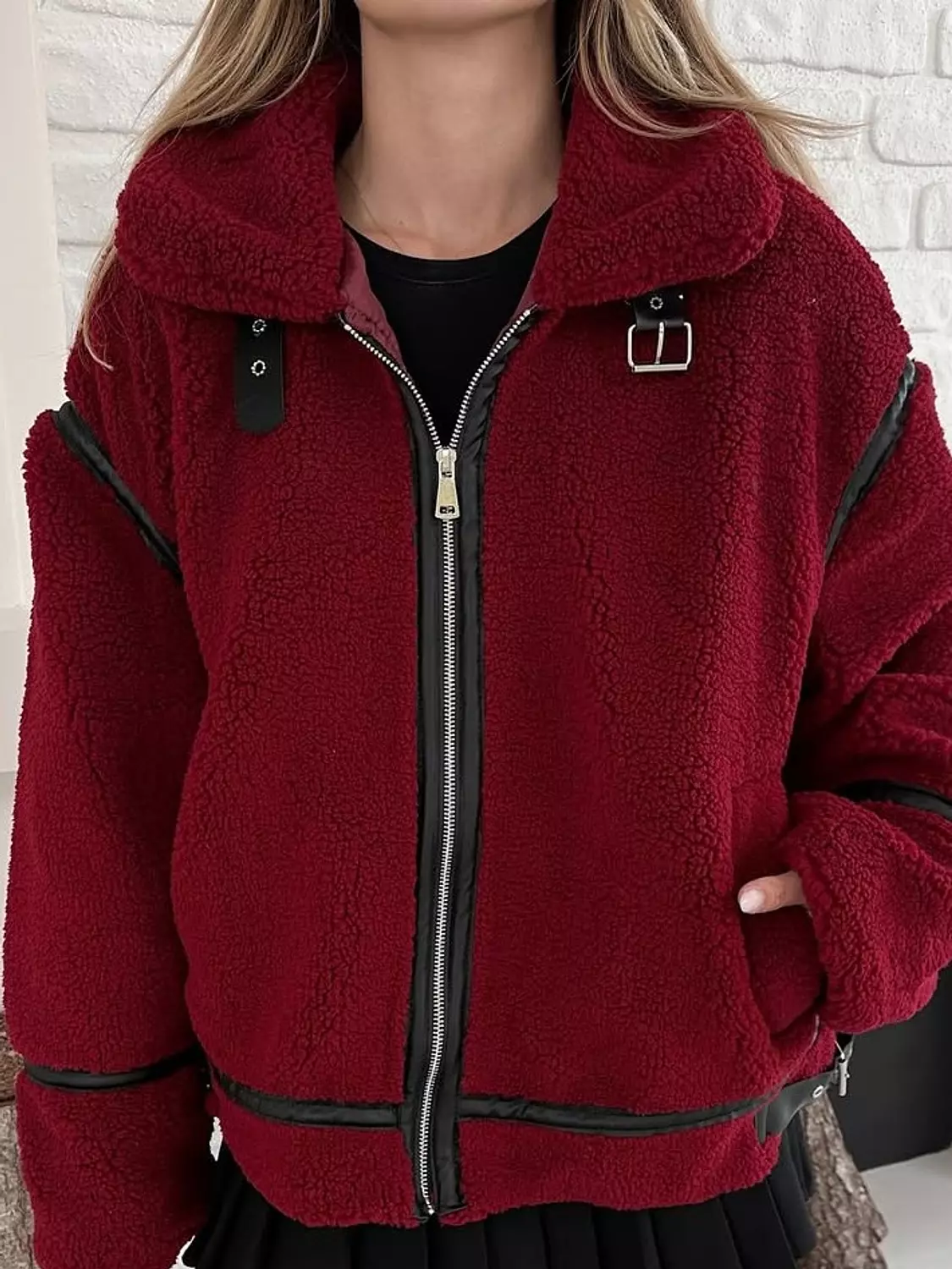 Teddy Faux Shearling Jacket 6