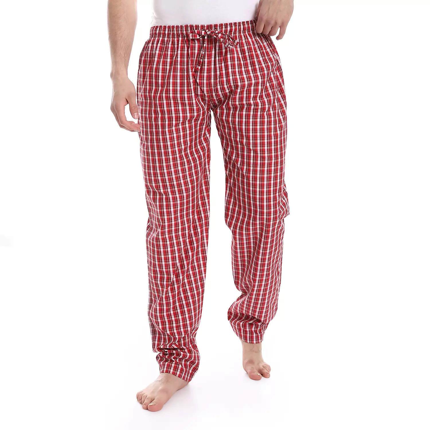 Shorto Pajama Pants - Red - 4042 hover image