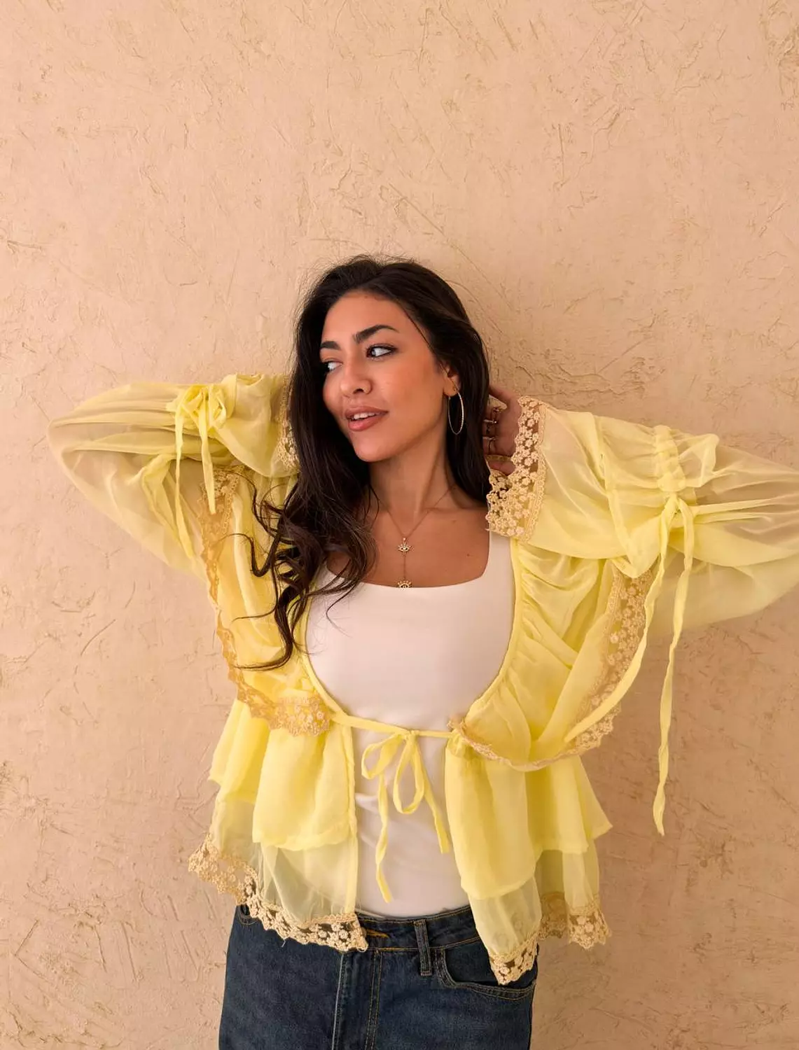 Ruffles Chiffon Top 15