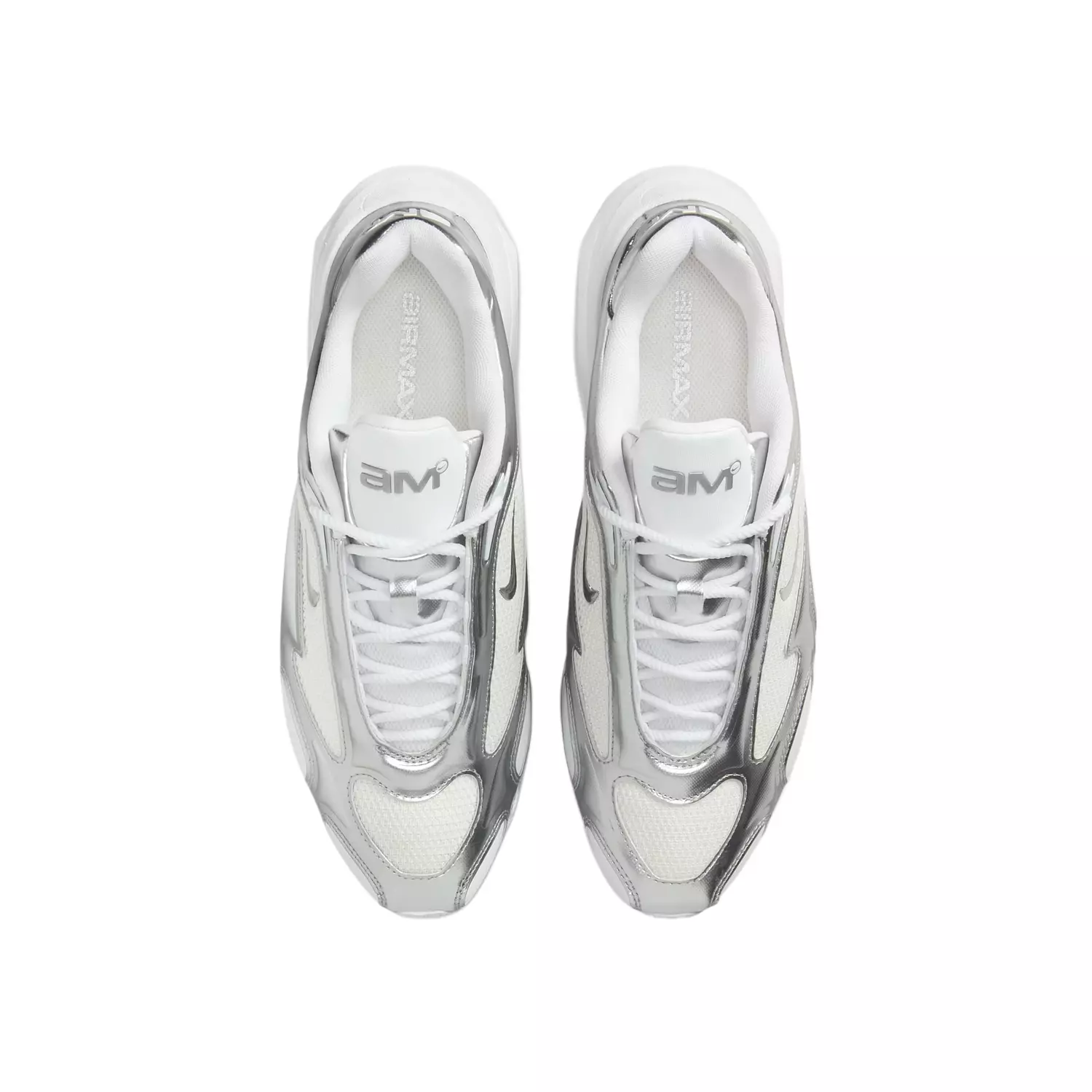 Nike   Women's   Air   Max   Muse   White Metallic   Silver 3