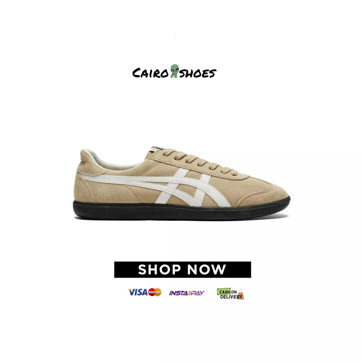 Onitsuka Tiger Tokuten - Wood Crepe White  image