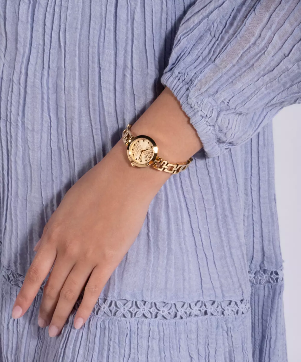 GUESS GW0549L2 Women's  Watch Gold Tone Stainless Steel Bracelet 7