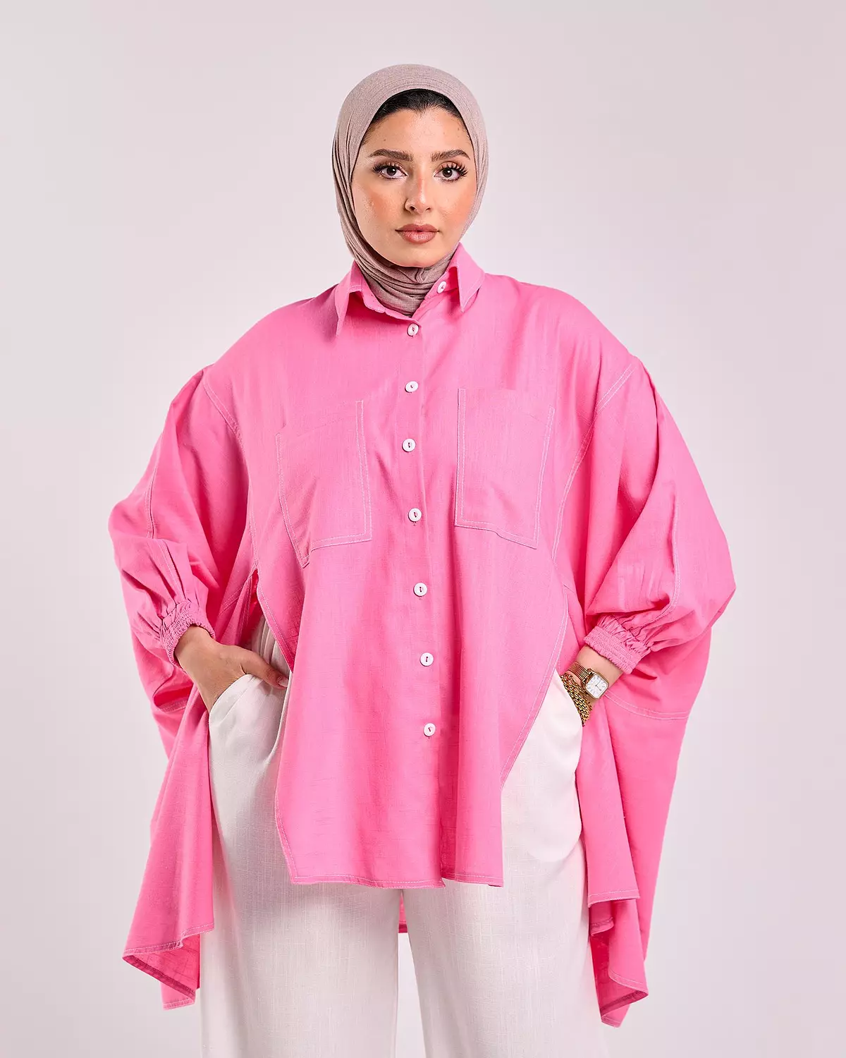 Hayat Blouse in Pink image