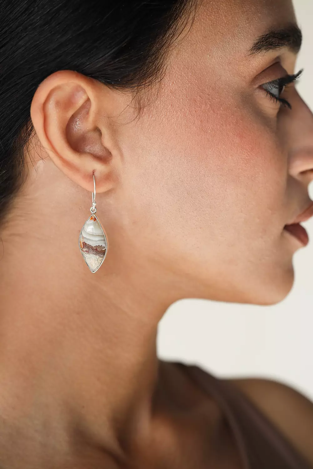 Ocean Jasper earring hover image
