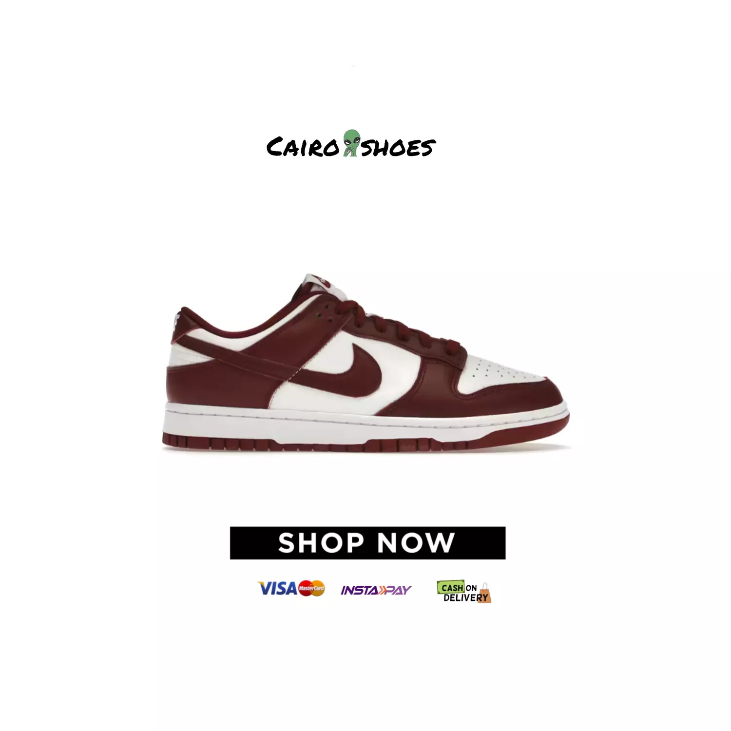 Nike Dunk Low - Team Red  image