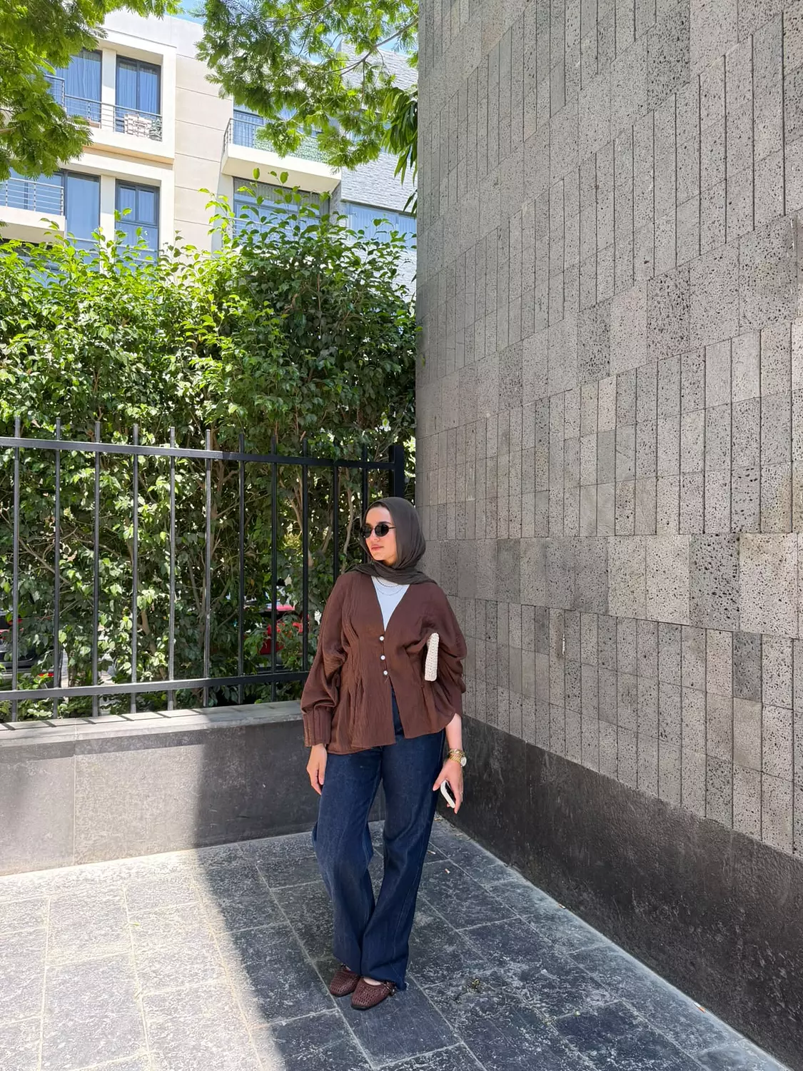 FLARED WAIST BLOUSE  image