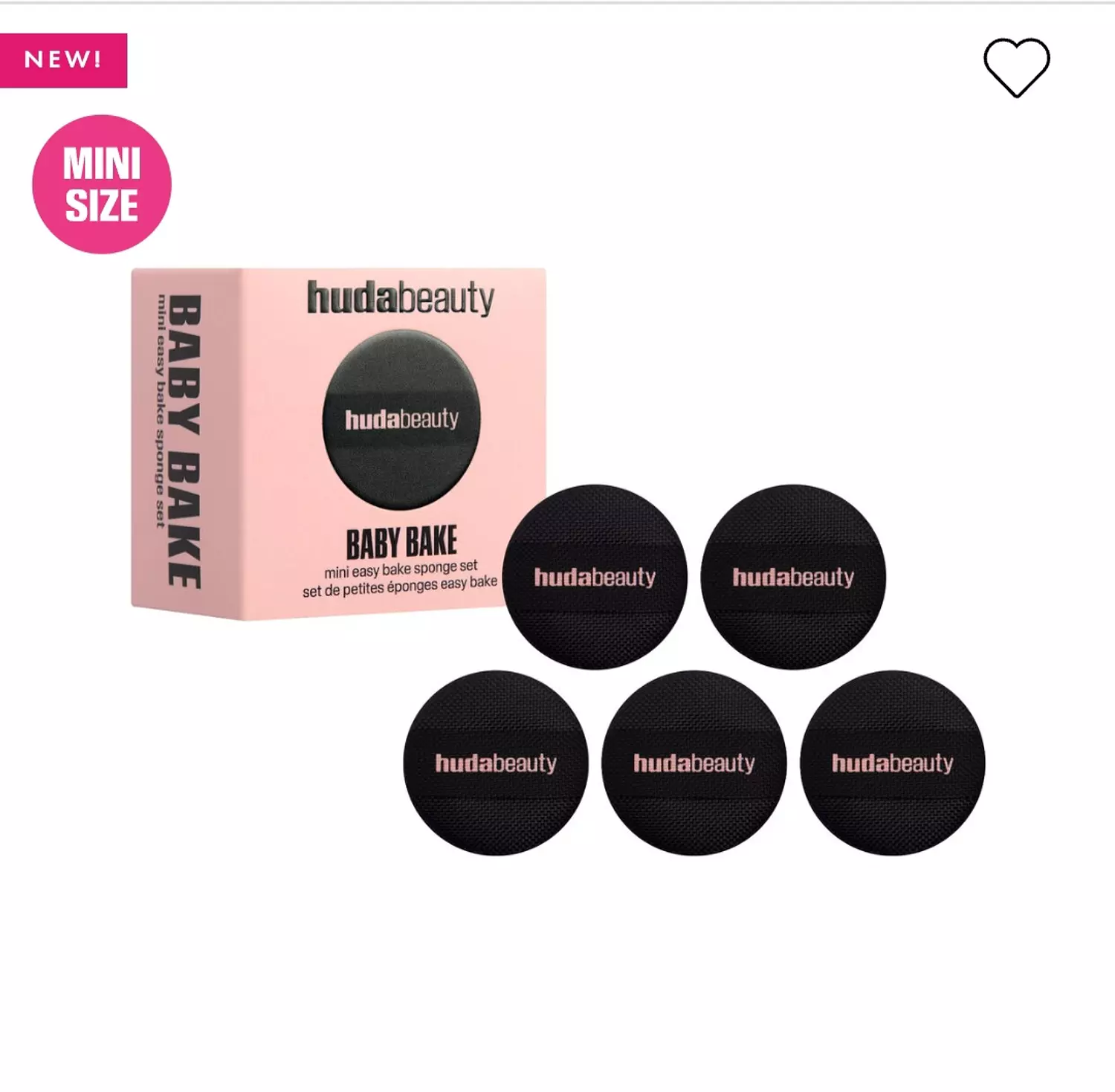 Huda beauty Mini Easy Bake Sponge Set image