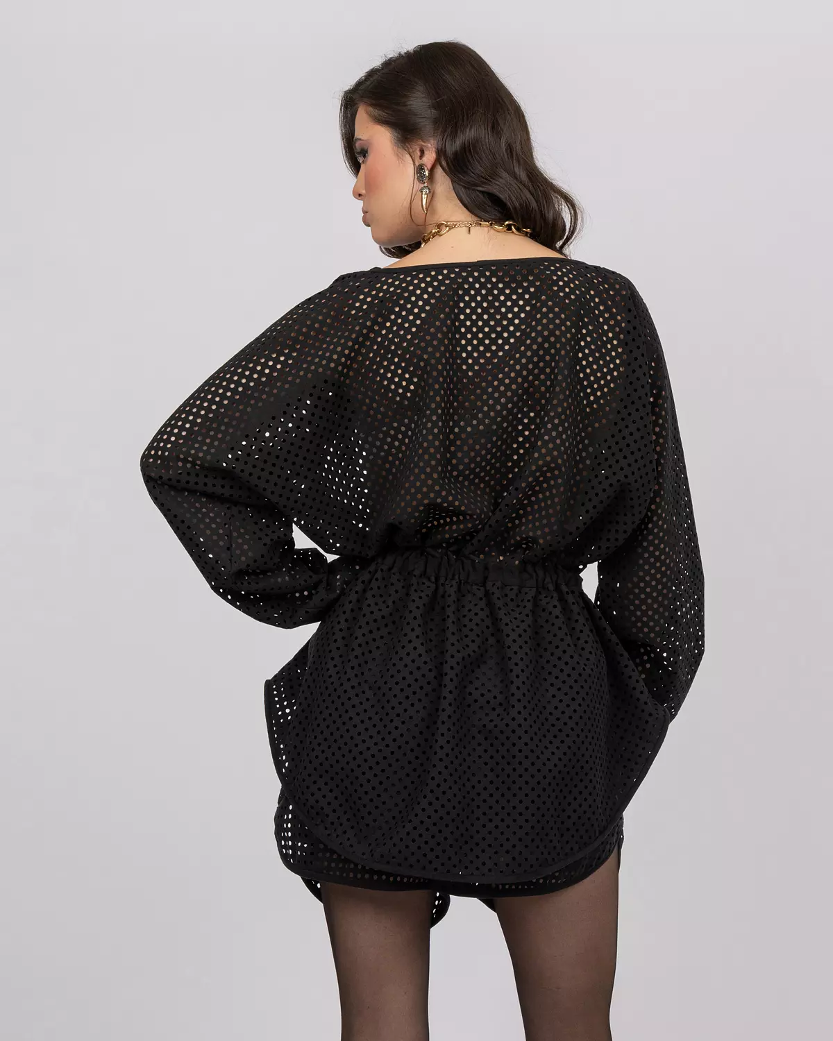 Oversized Top & Balloon Shorts Set 5